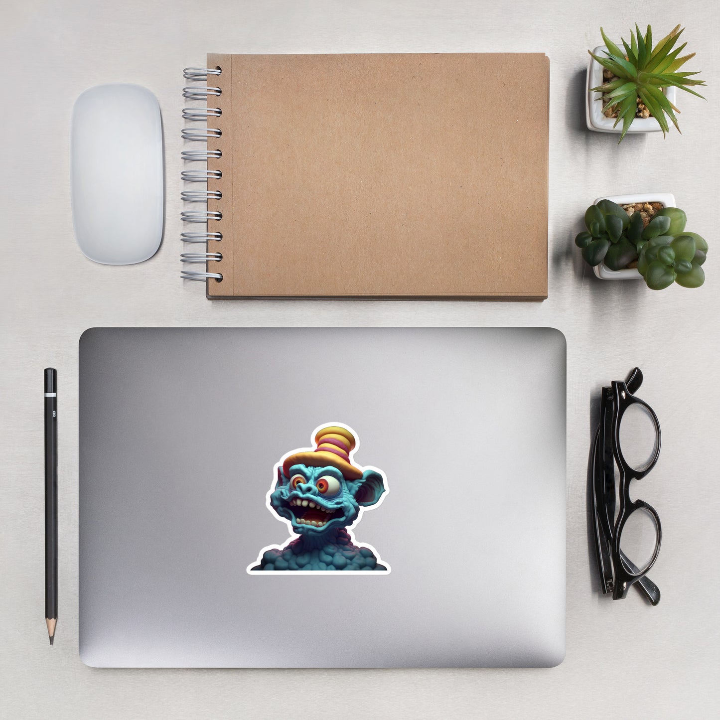 Make Your Space a Work of Art with Crazy Eye Creature Stickers