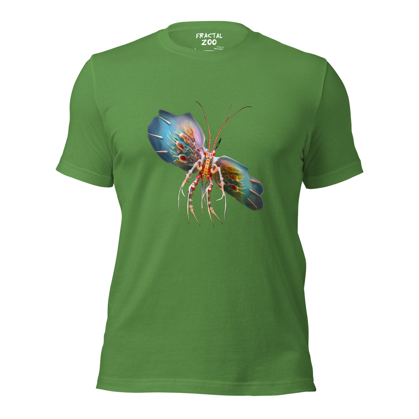 Fly into the Surreal with the Flying Fractal Mantis T-Shirt where Art meets Nature