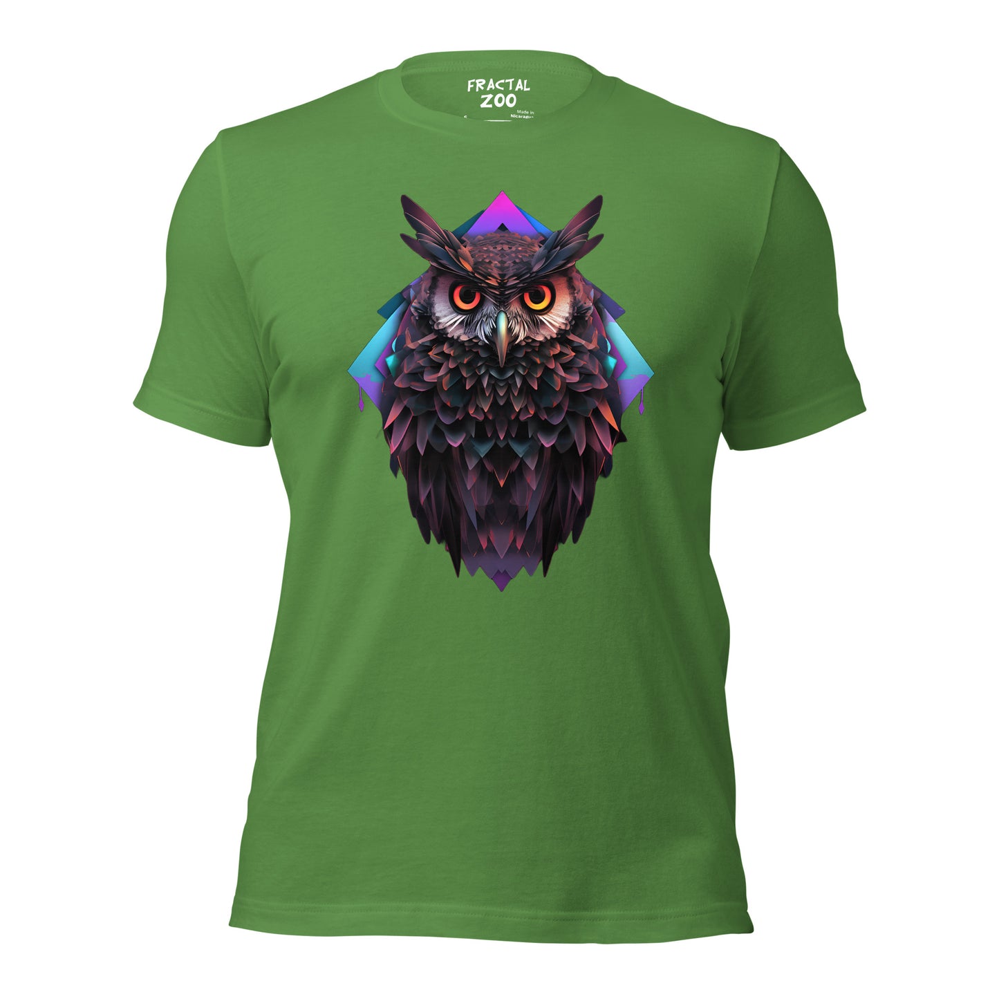 Geometric Owl Unisex t-shirt | A Blend of Artistry and Science in Fashion