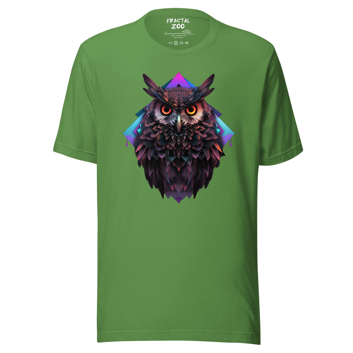 Geometric Owl Unisex t-shirt | A Blend of Artistry and Science in Fashion