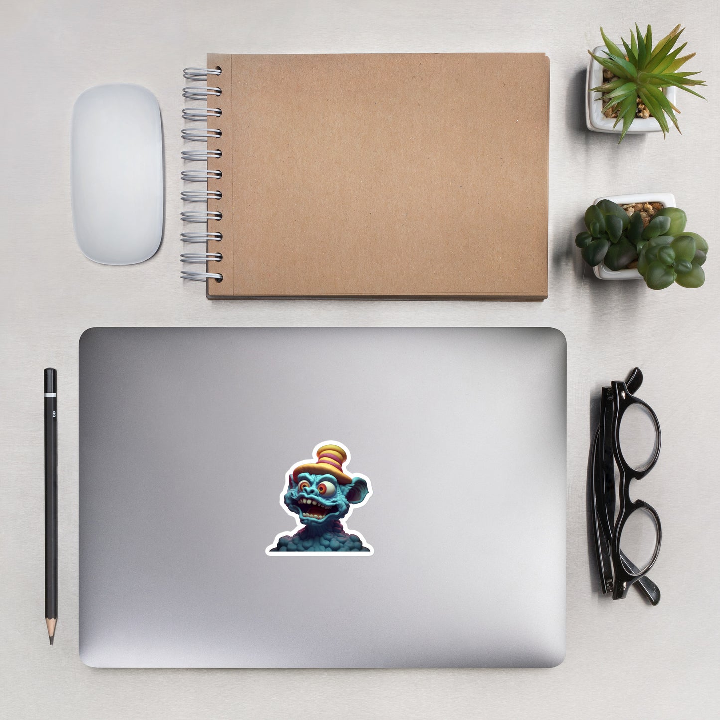 Make Your Space a Work of Art with Crazy Eye Creature Stickers