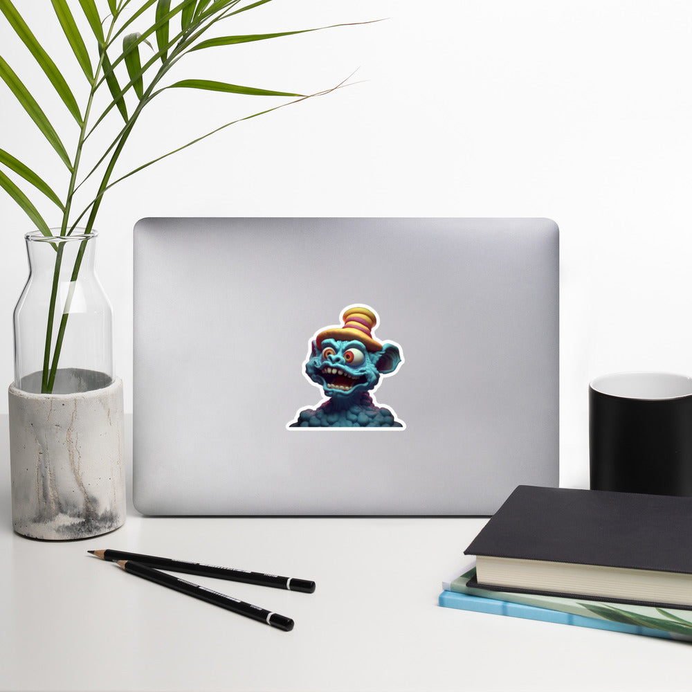Make Your Space a Work of Art with Crazy Eye Creature Stickers