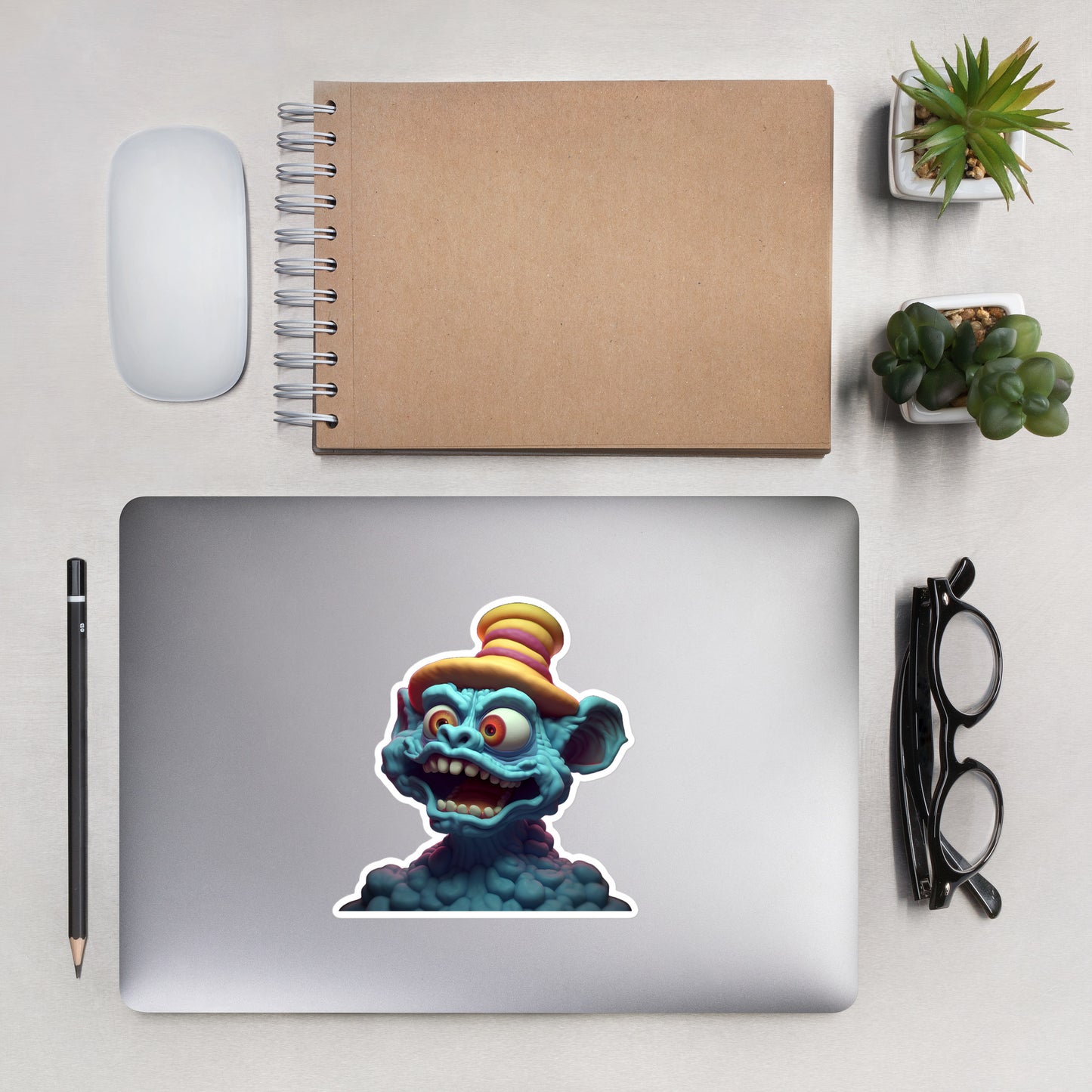 Make Your Space a Work of Art with Crazy Eye Creature Stickers