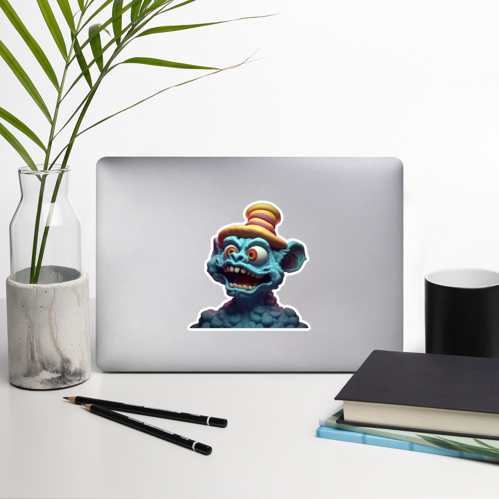 Make Your Space a Work of Art with Crazy Eye Creature Stickers