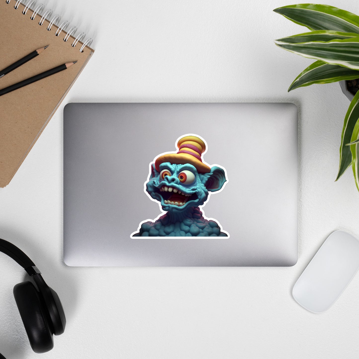 Make Your Space a Work of Art with Crazy Eye Creature Stickers