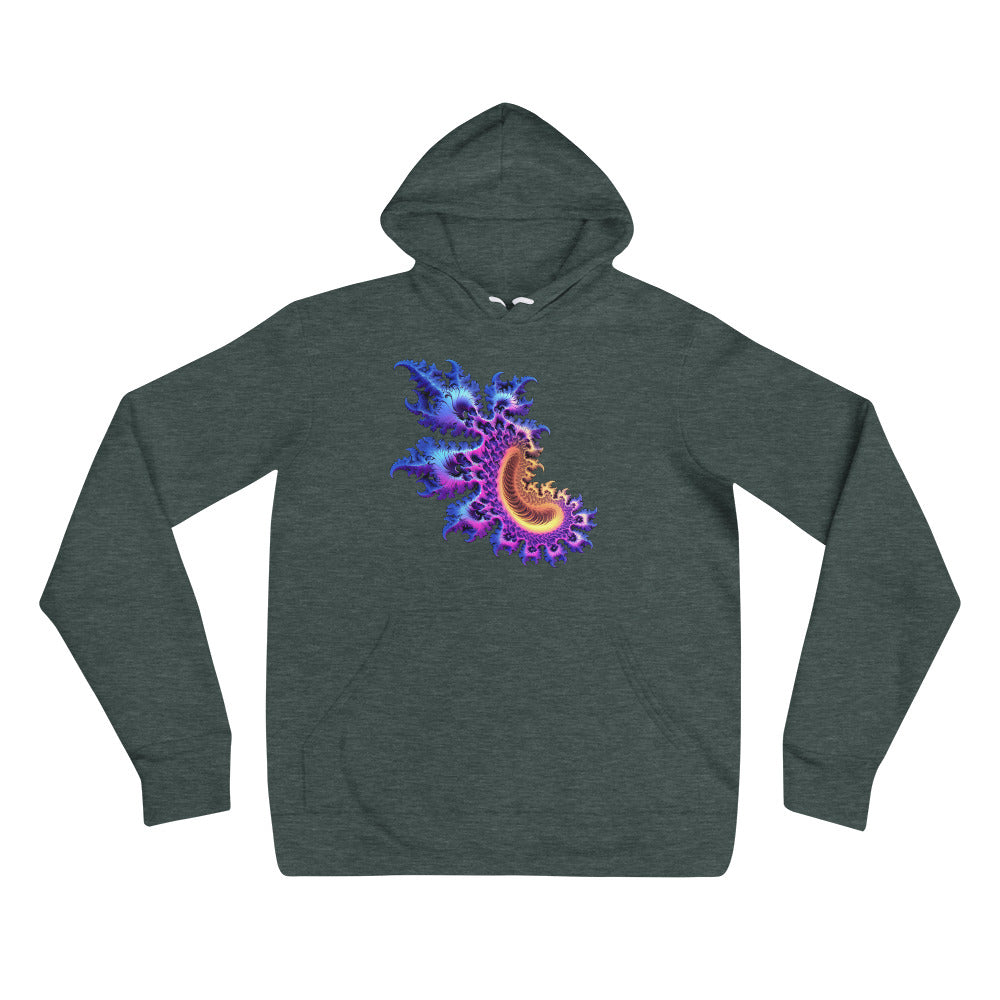 Mandelbrot Fractal Unisex Hoodie | Wrap Yourself in Math and Art