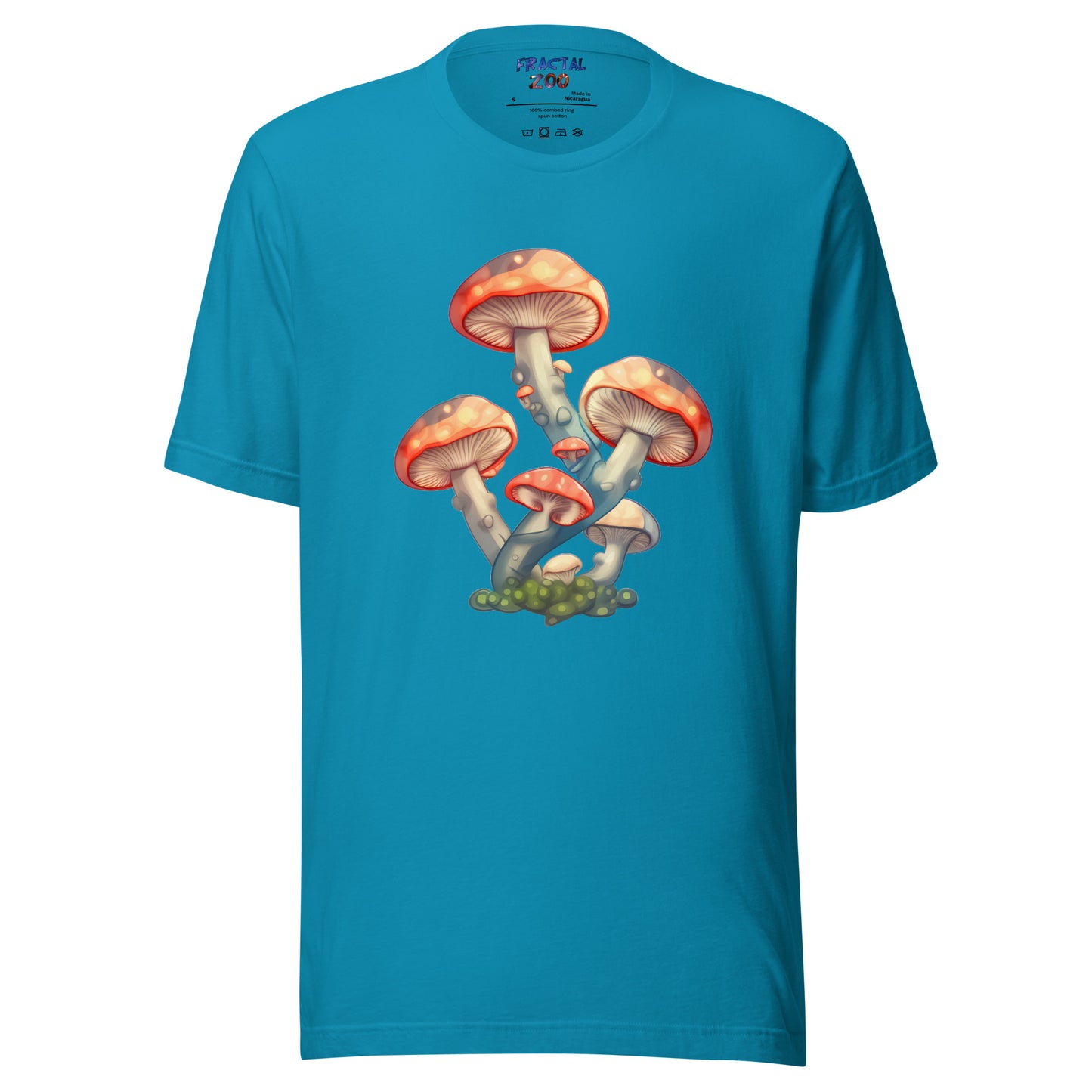 Fungal Haven T-Shirt | Embrace Nature's Magic with Our Premium Mushroom Patch Design