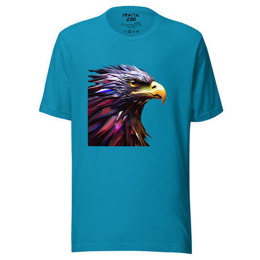 Geometric Fractal Eagle Unisex t-shirt | Art and Wildlife Lovers | Gift for Him