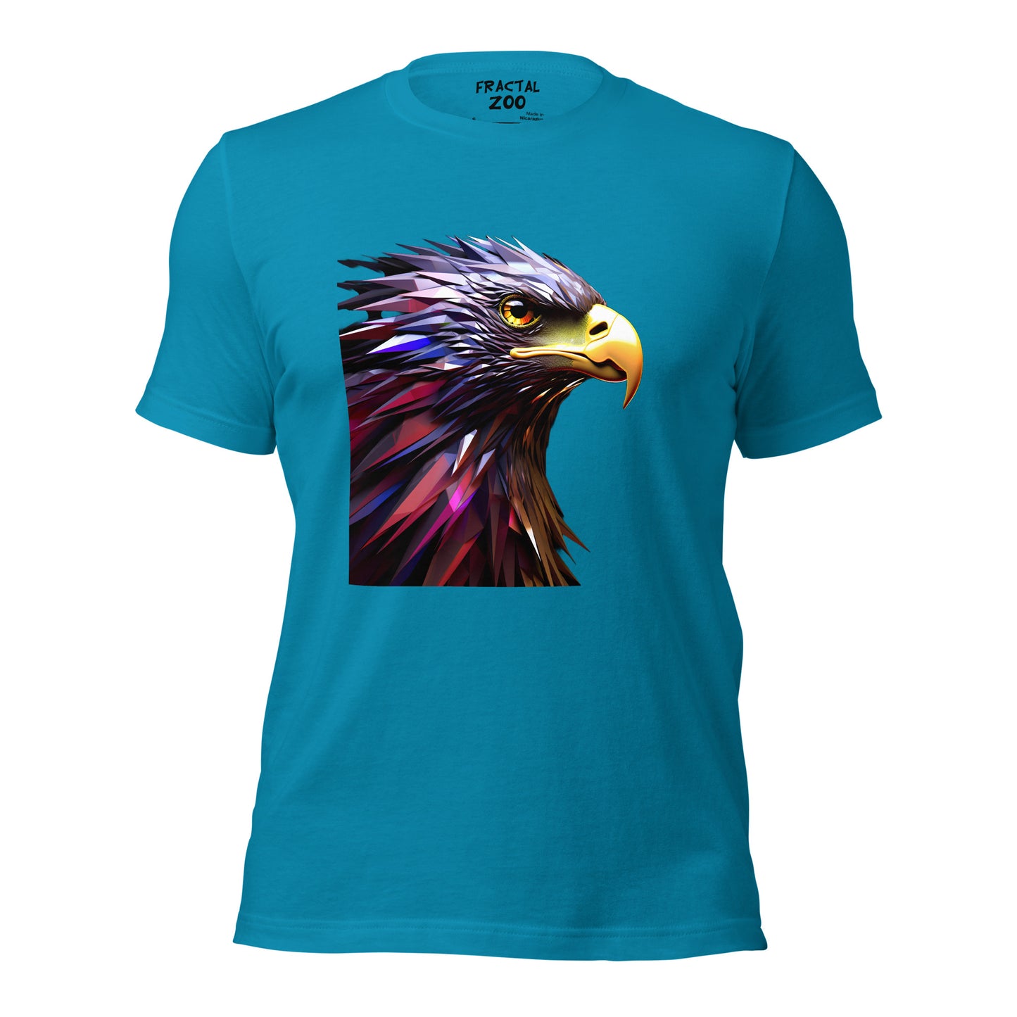 Geometric Fractal Eagle Unisex t-shirt | Art and Wildlife Lovers | Gift for Him