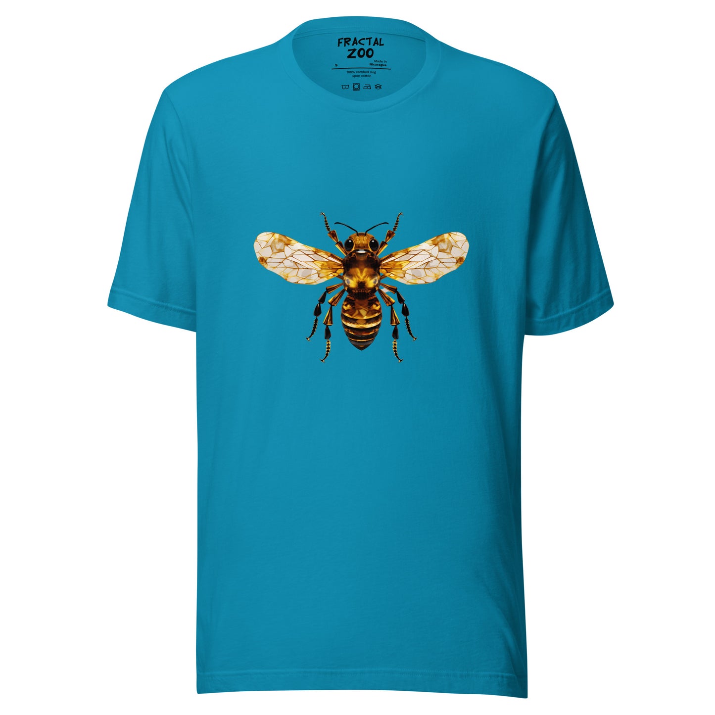 Fractal Bee  Unisex T-Shirt | Celebrate Art and Nature in Style