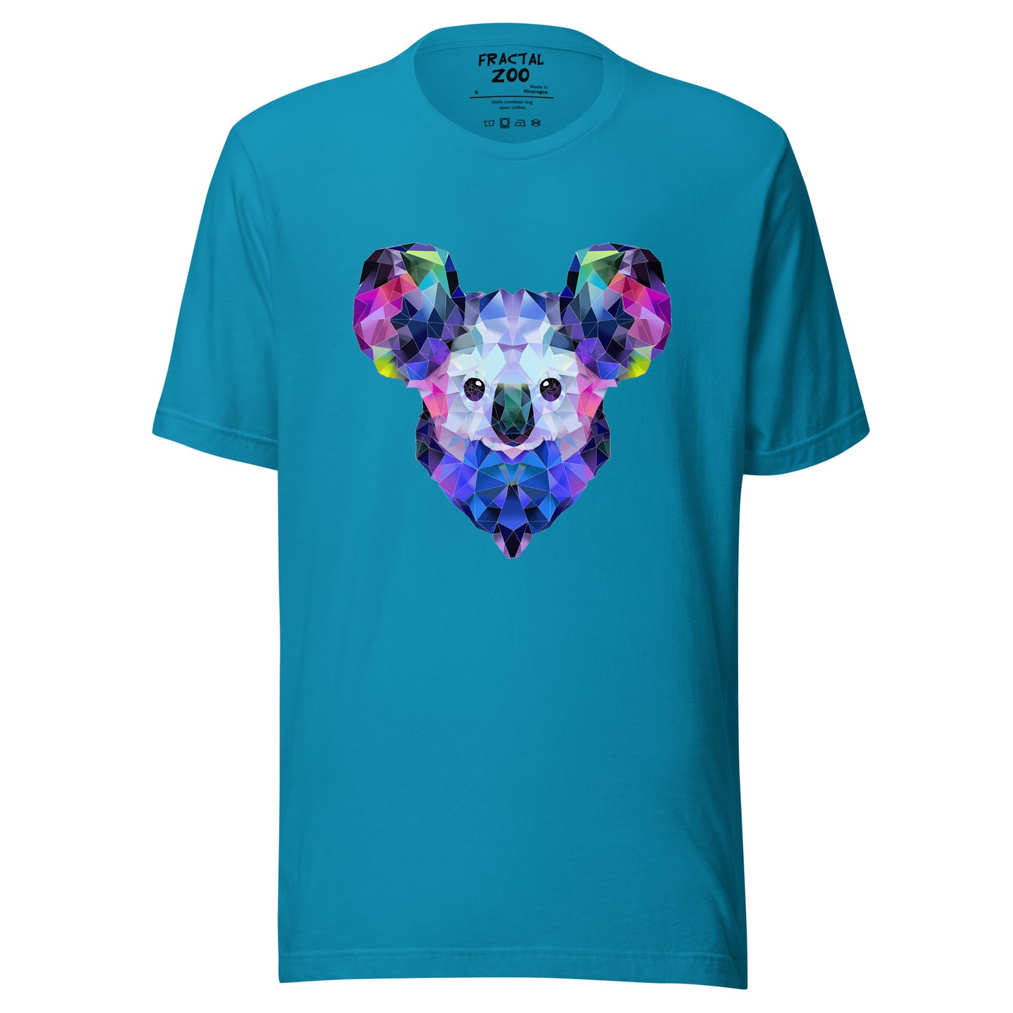 Fractal Koala Unisex t-shirt | Artistic Expression Meets Comfort