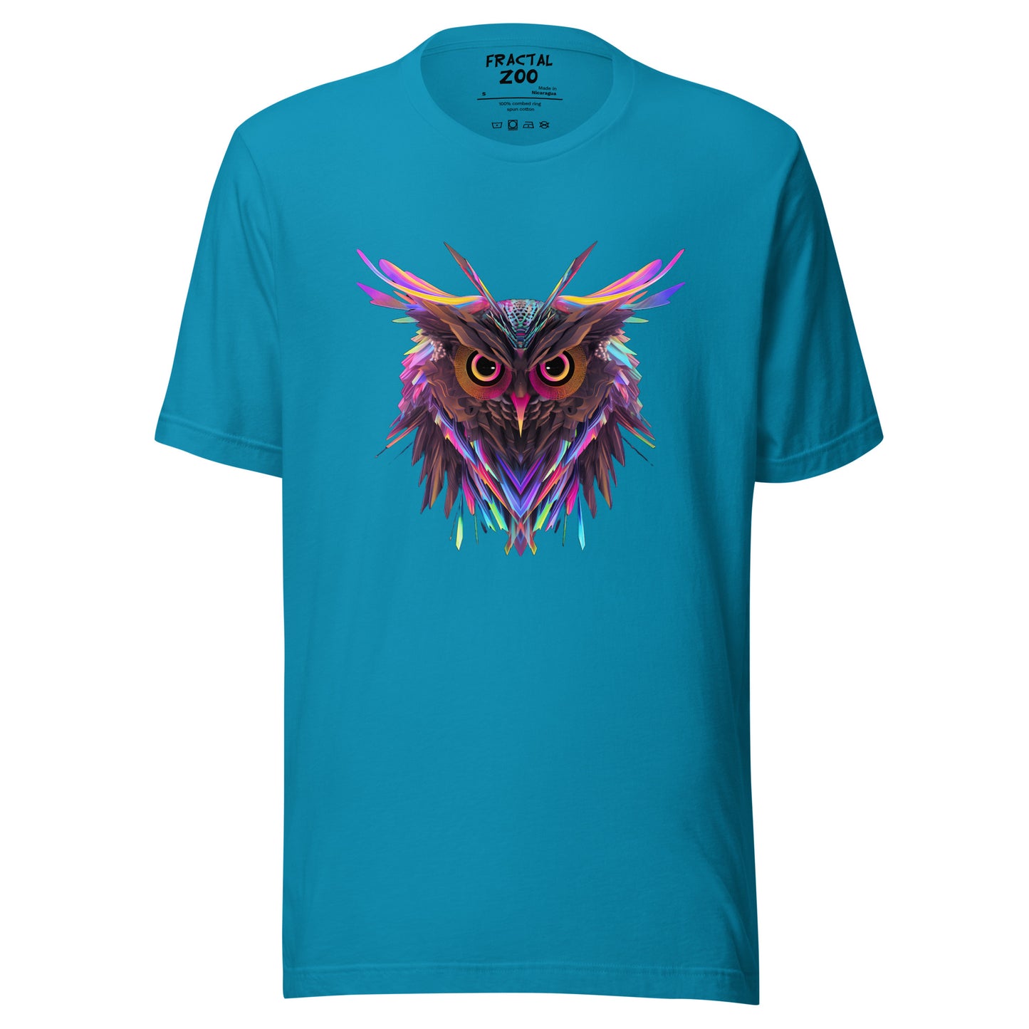 Psychedelic Owl Tee | Wearable Art for the Mind-Bending Experience