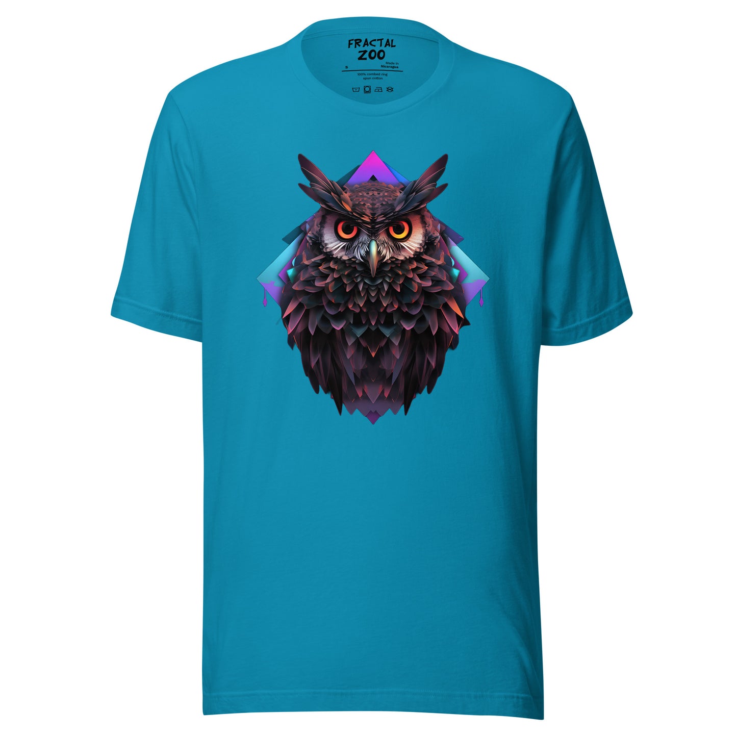 Geometric Owl Unisex t-shirt | A Blend of Artistry and Science in Fashion