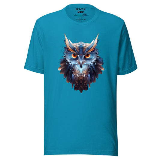 Psychedelic Rave Owl Unisex t-shirt | Show your Love for Art and Nature