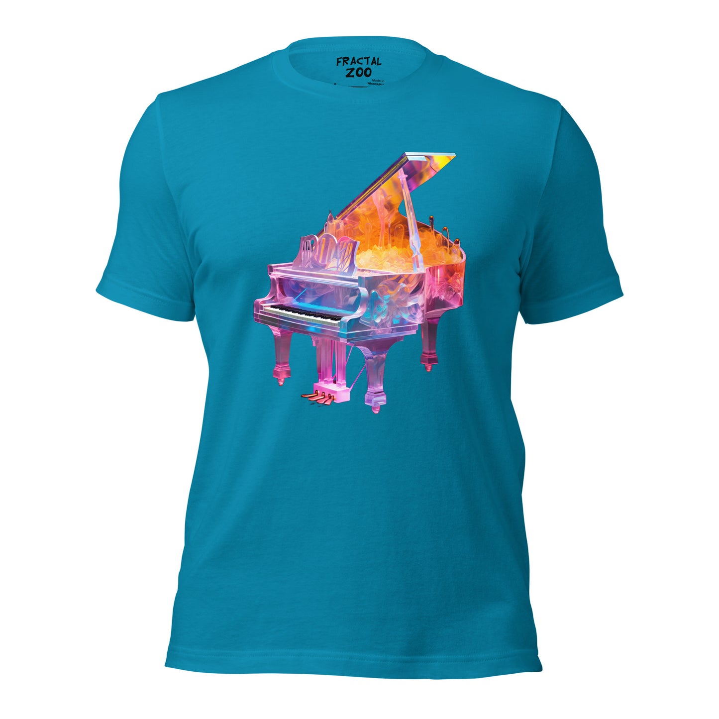 Majestic Harmonics Unisex t-shirt | Where Art and Musical Harmony Meet in Eco-Friendly Fashion