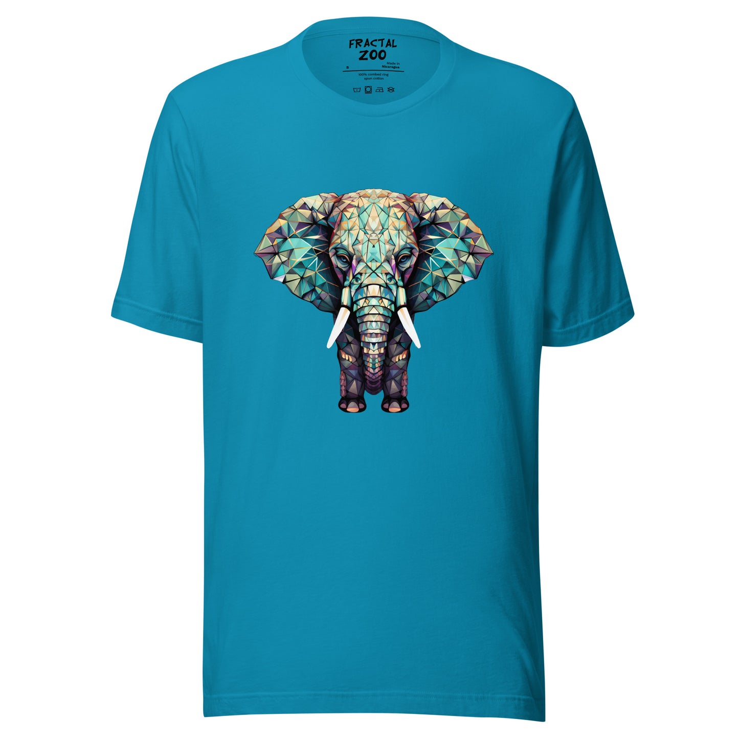 Unique Fractal Pachyderm Tee | Wear Art, Support Sustainability