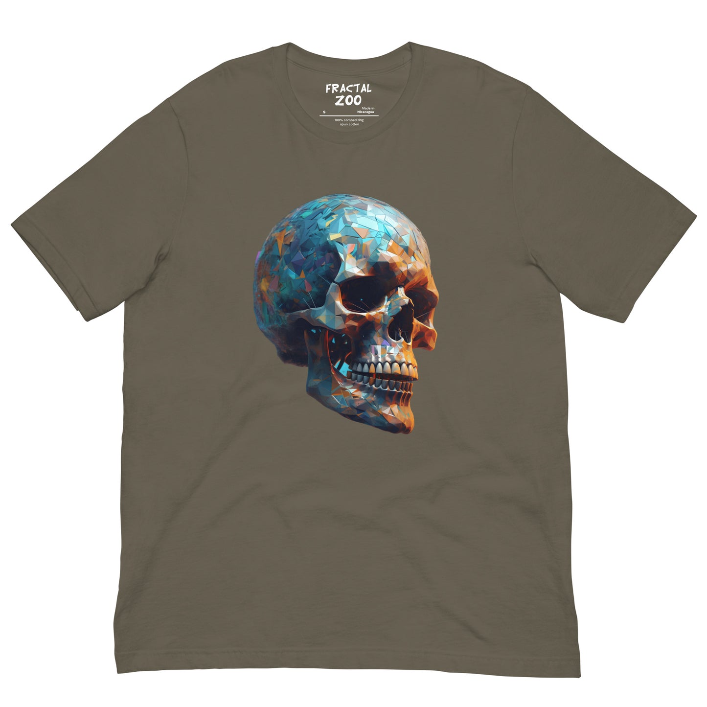 Geometric Skull T-Shirt | Unveil the Fusion of Art and Edginess