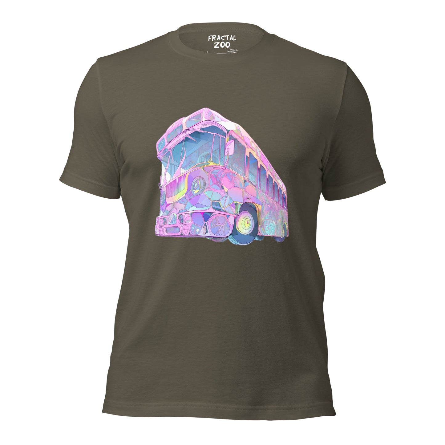 Psychedelic Journey Bus Unisex t-shirt | Wear the Spirit of the Hippie Era with Pride