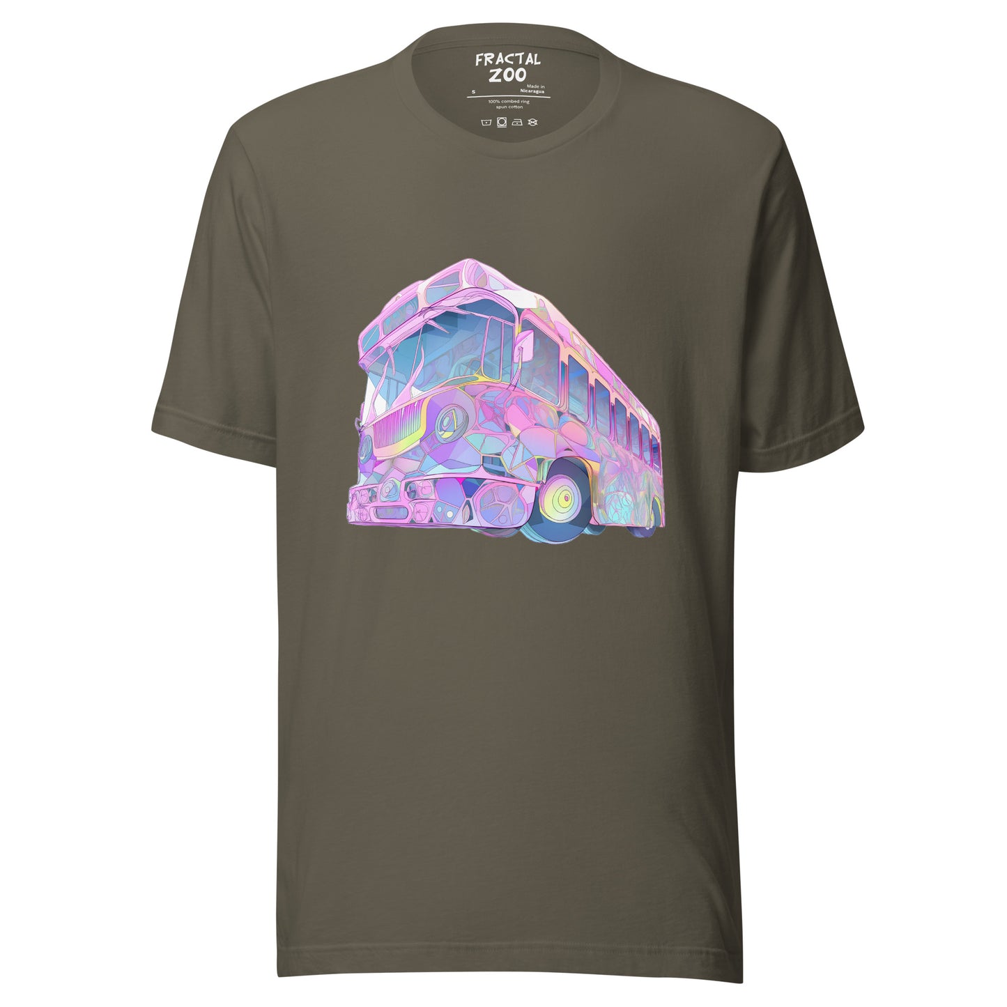 Psychedelic Journey Bus Unisex t-shirt | Wear the Spirit of the Hippie Era with Pride