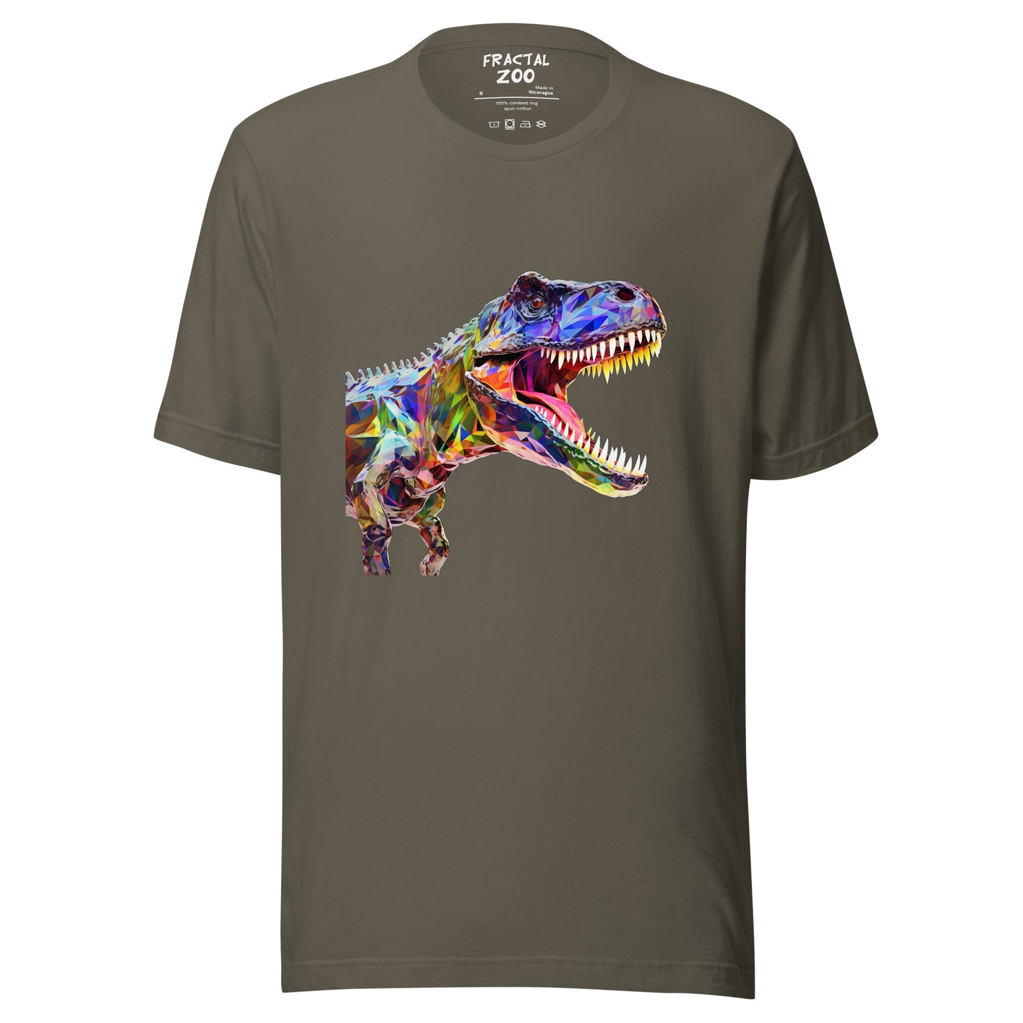 Fractal Rex Unisex t-shirt | A Blend of History and Innovation