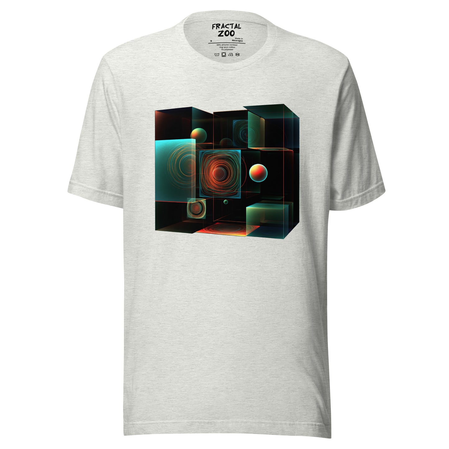 Geometric Cube Unisex t-shirt | Geometric Cube Design for the Modern Enthusiast