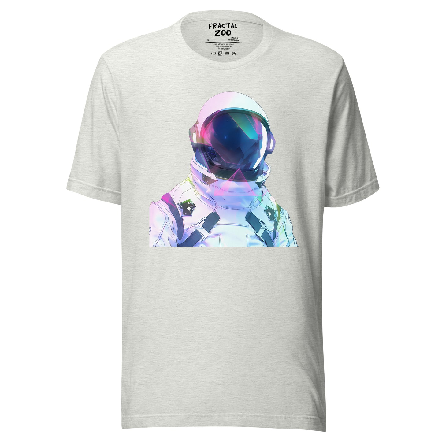 Fractalnaut Odyssey Unisex t-shirt | Cosmic Comfort and Artistic Wonder