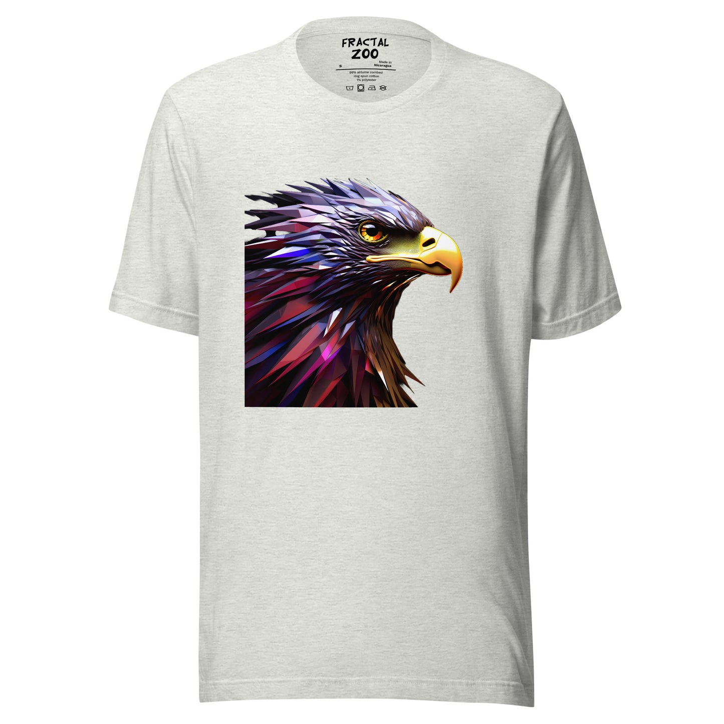 Geometric Fractal Eagle Unisex t-shirt | Art and Wildlife Lovers | Gift for Him