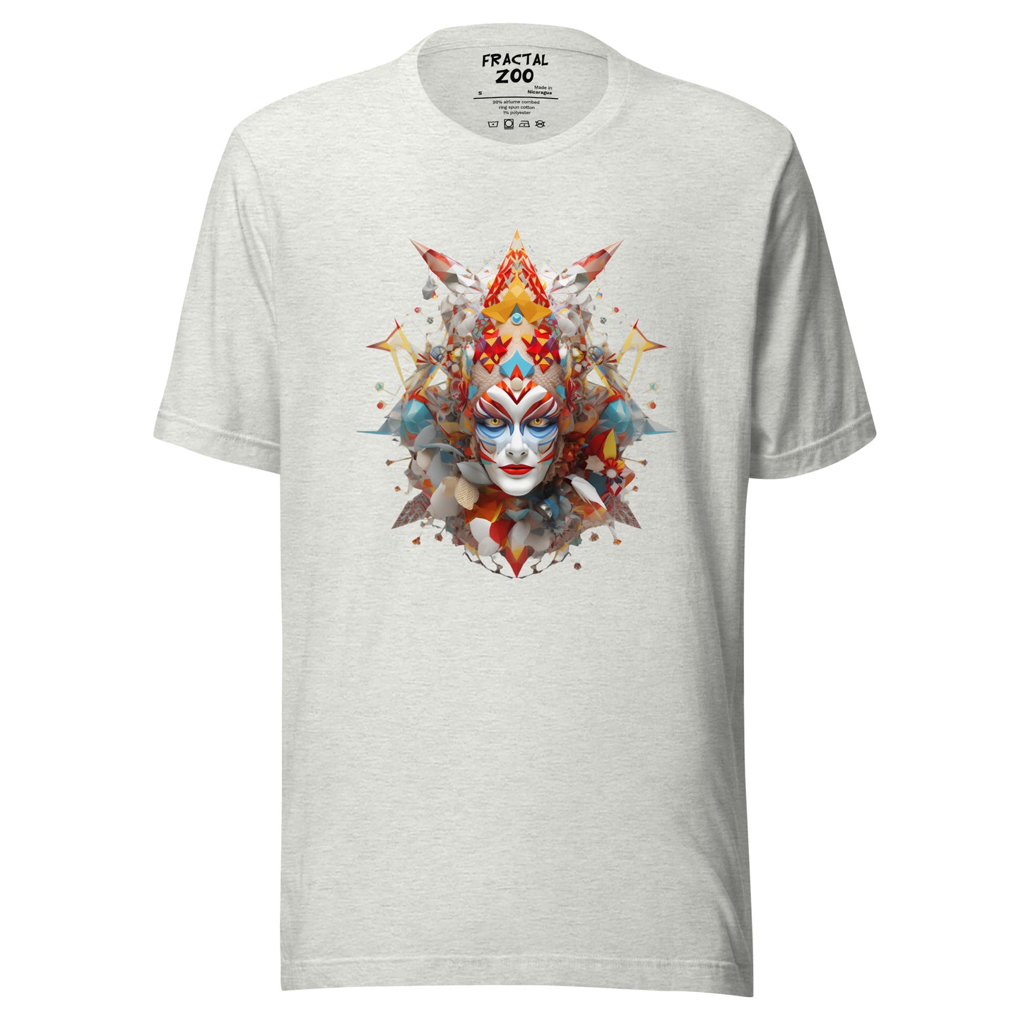 Radiate Festival Vibes with Psychedelic Carnival Unisex Tee | Carnival Art