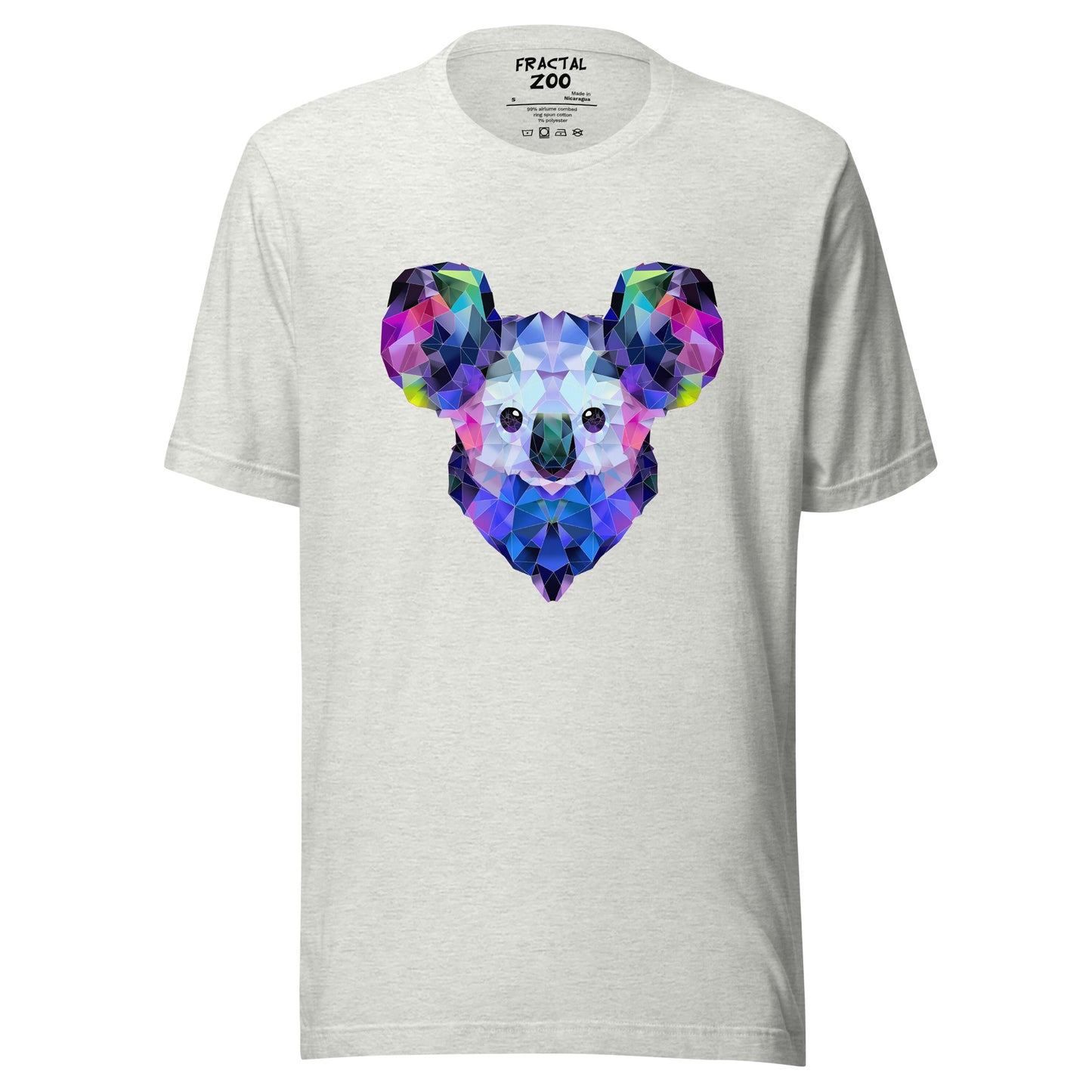 Fractal Koala Unisex t-shirt | Artistic Expression Meets Comfort