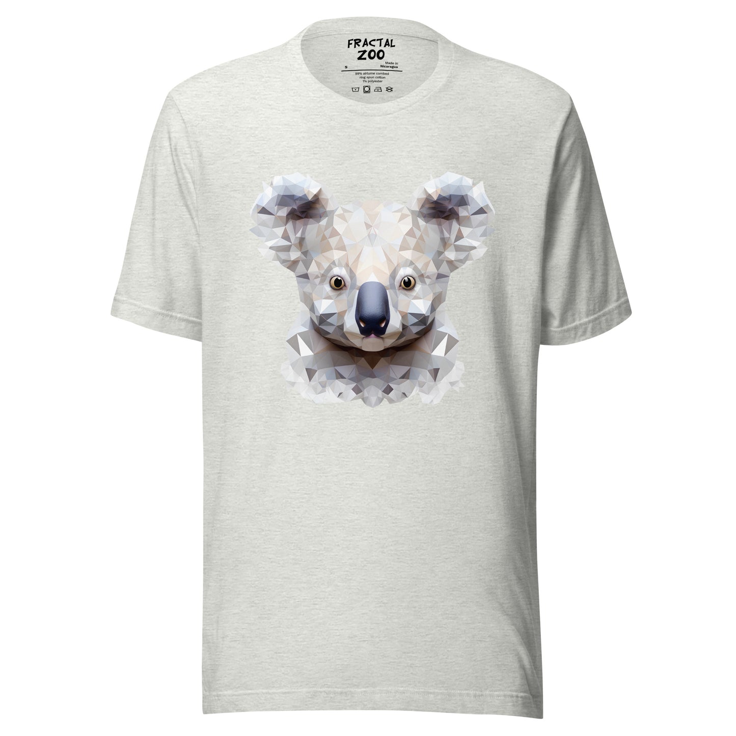 Geometric Koala Wonder Unisex t-shirt | Express Your Love for Koalas