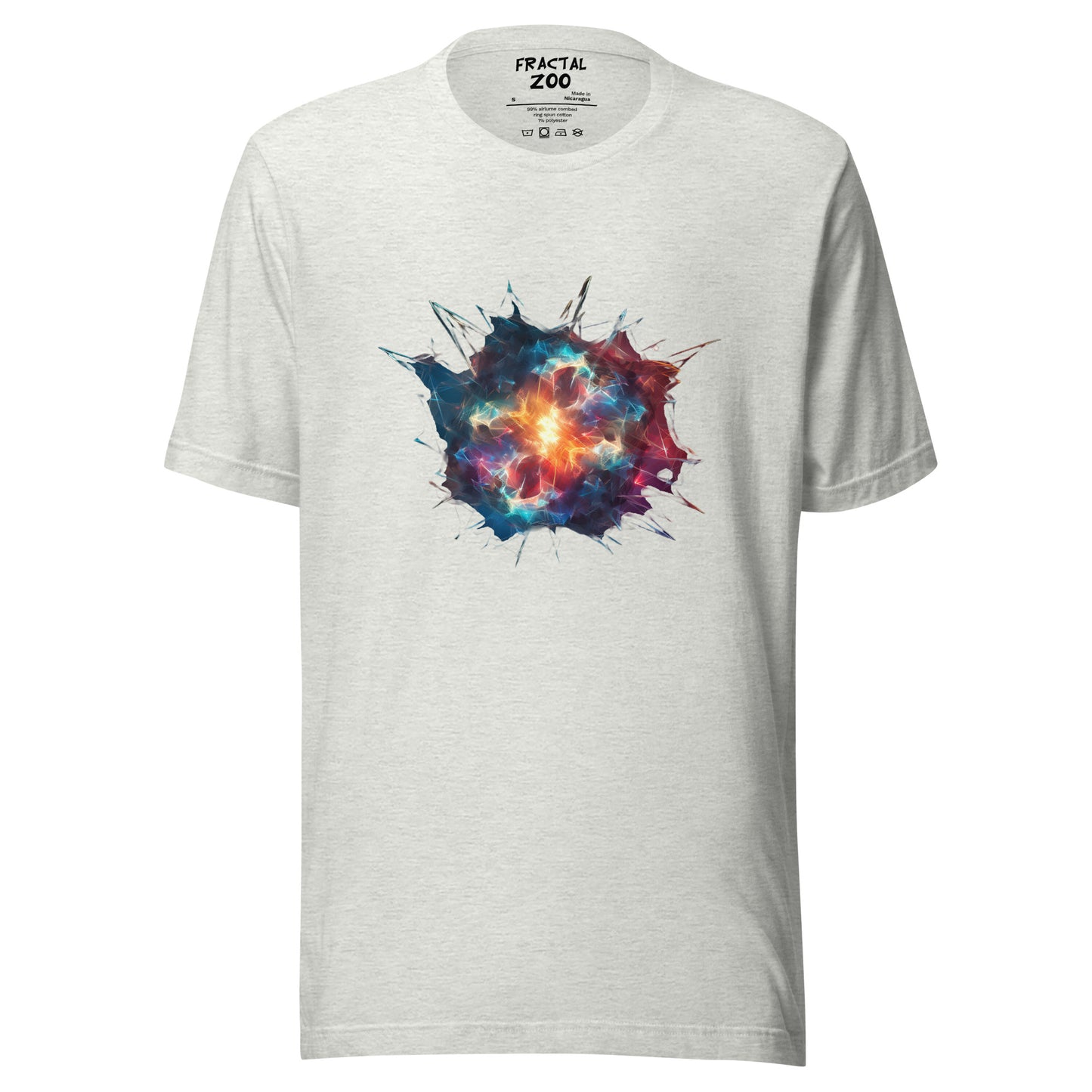 Captivate the Universe and Cosmic with Fractal Meteor T-Shirts