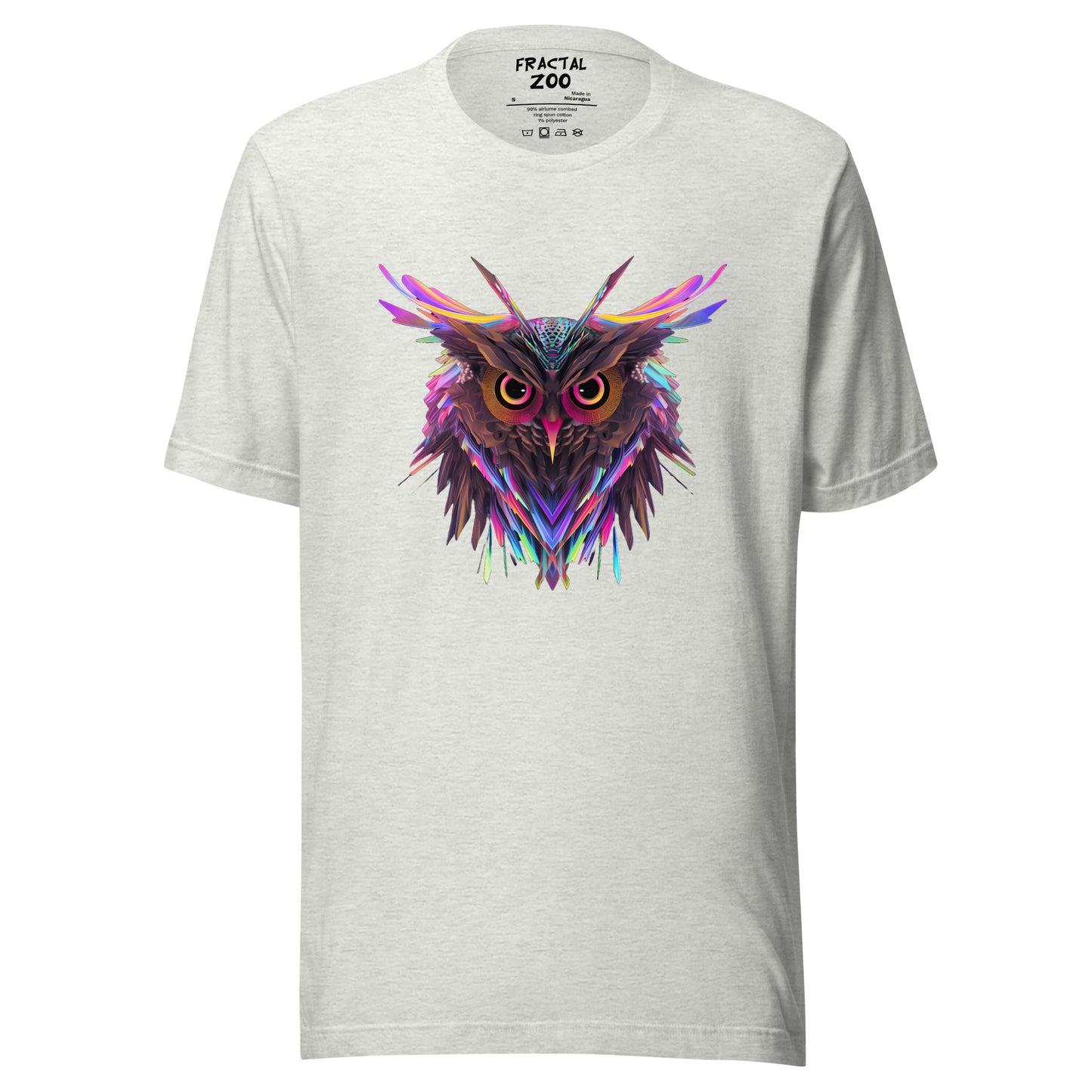 Psychedelic Owl Tee | Wearable Art for the Mind-Bending Experience