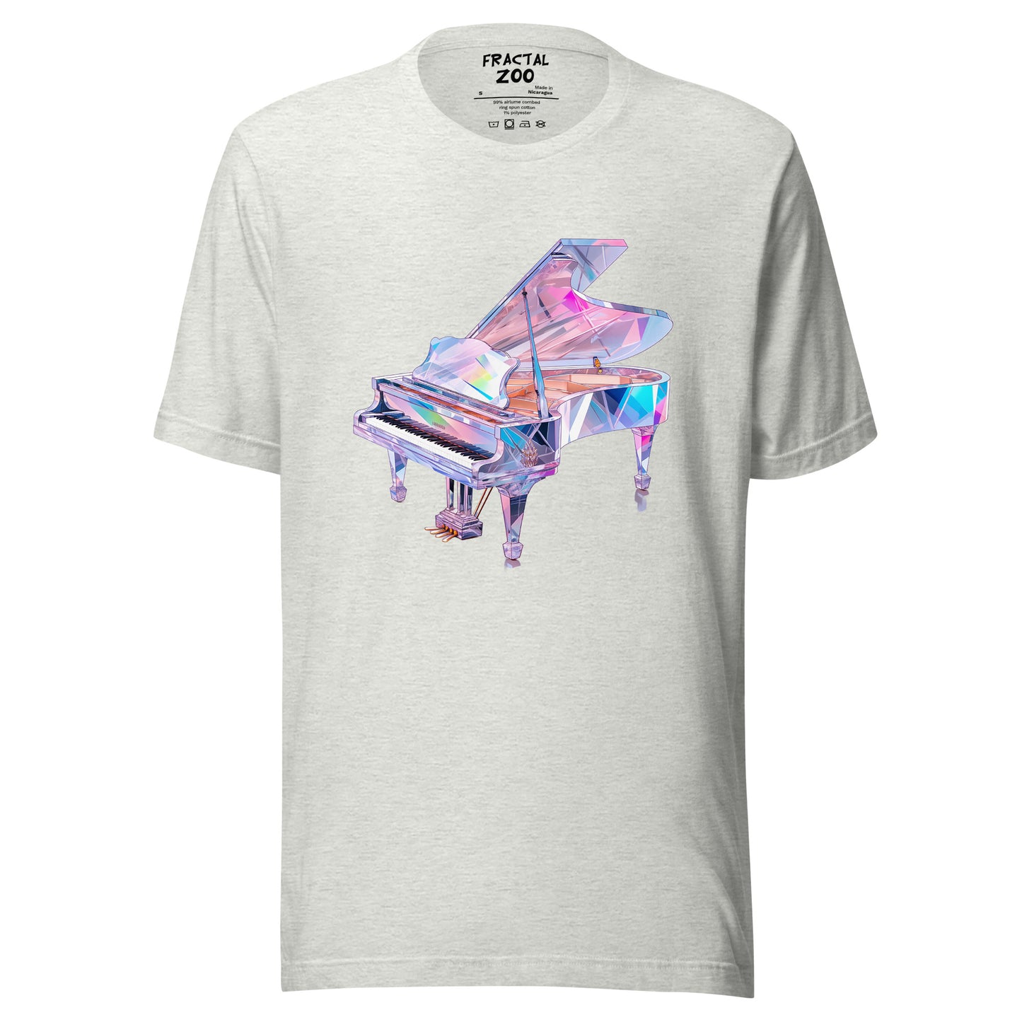 Experience the Melody of Life with Fractal Harmonics Tee | Where Music, Art, and Fashion Converge