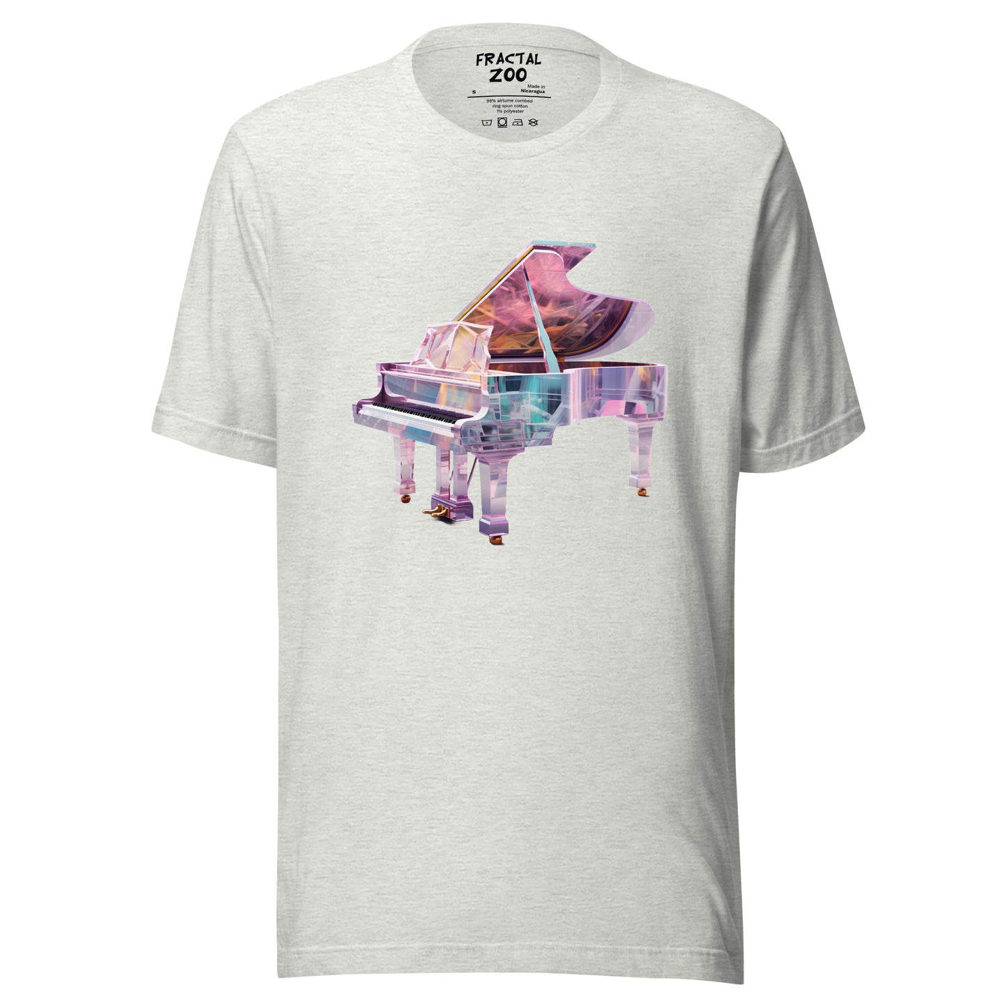 Fractal Sonata Unisex t-shirt | Express your Love for Music and Art