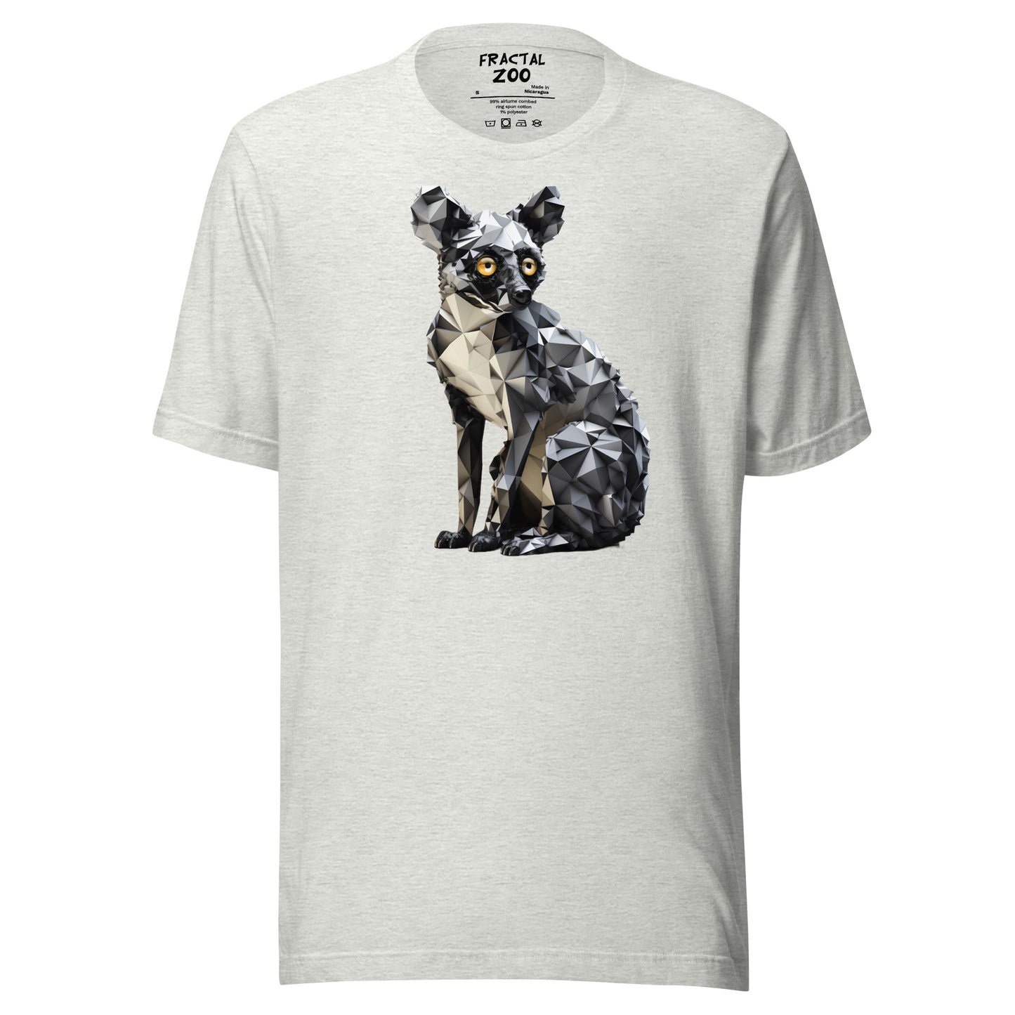 Make a Statement with Geometric Lemur T-Shirts | Eco-Friendly Fashion Choice