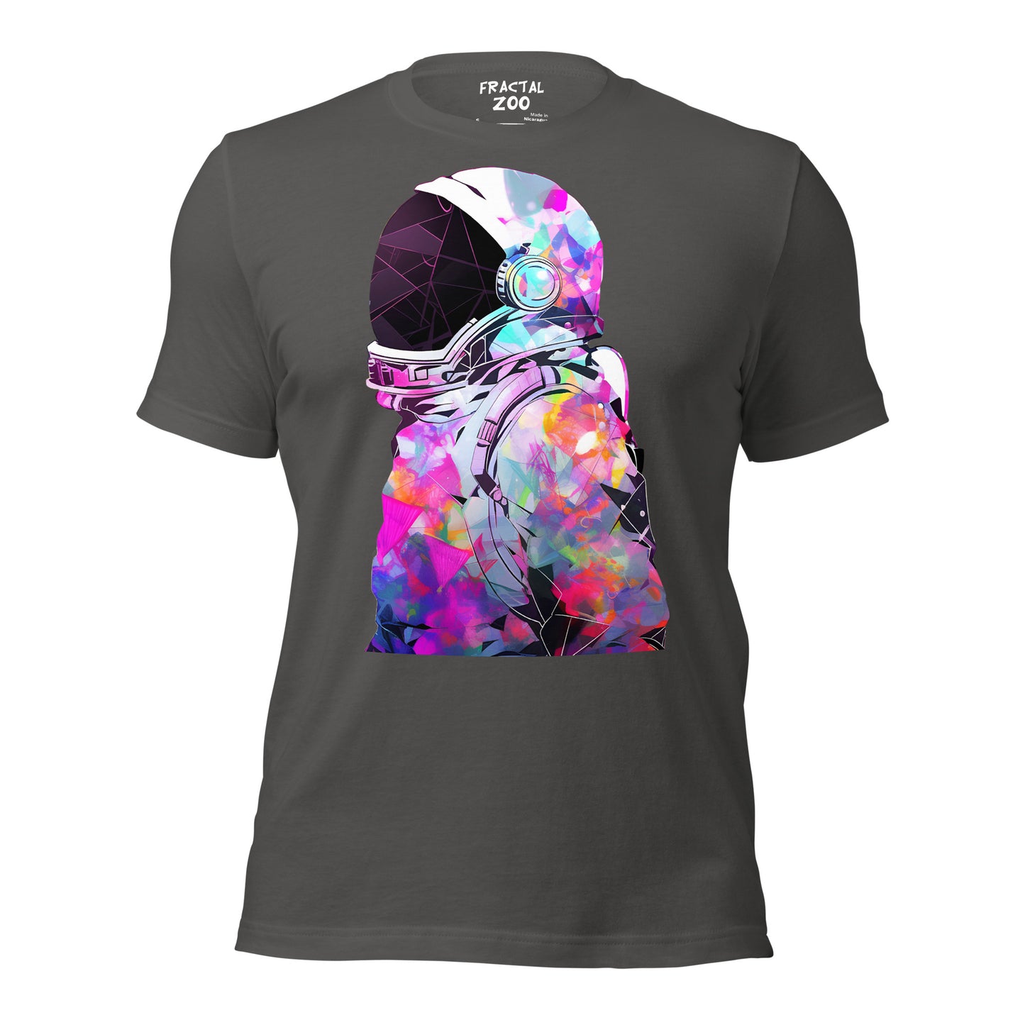 Unveil the Wonders of Space and Artistry with Fractalnaut Astronaut Unisex T-Shirt