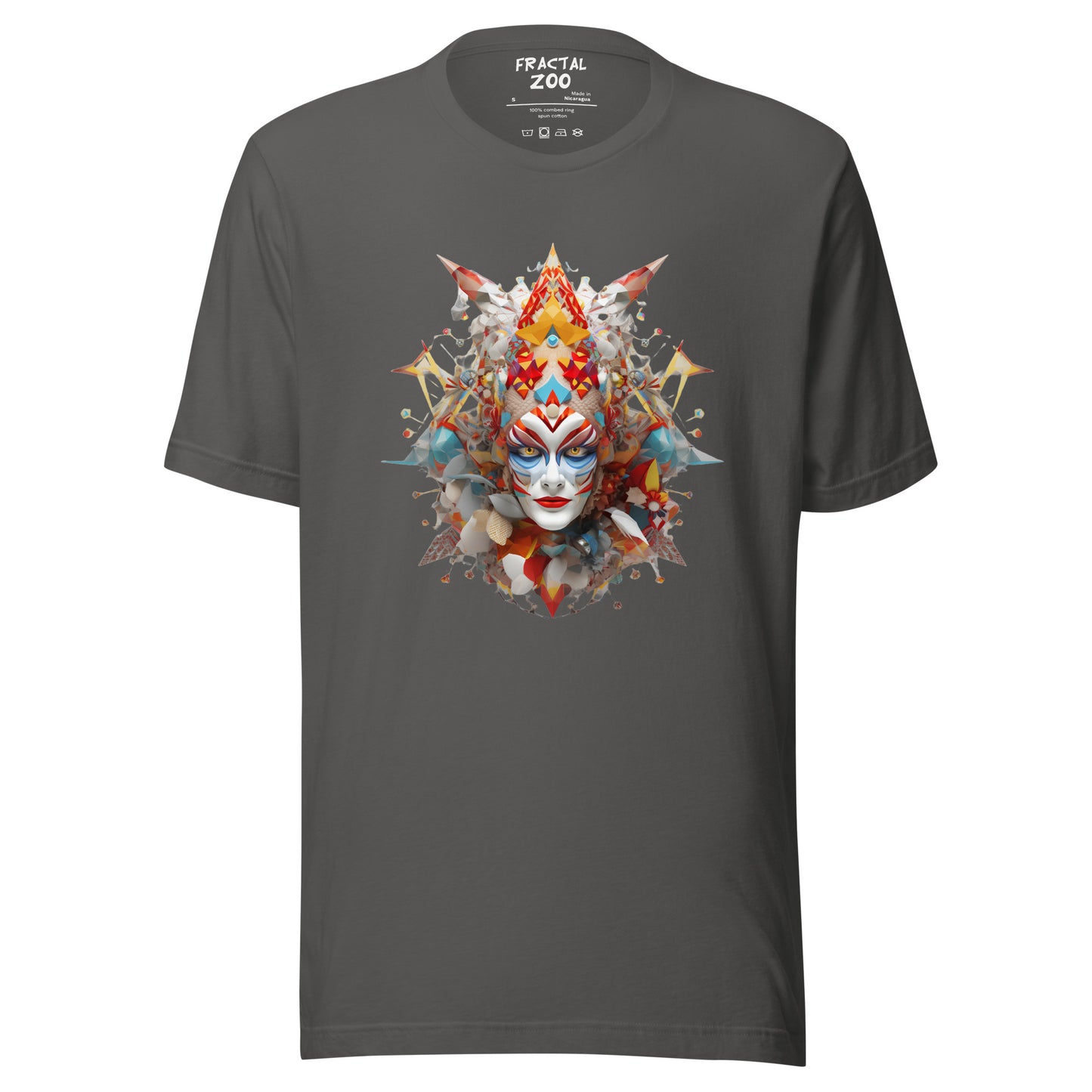 Radiate Festival Vibes with Psychedelic Carnival Unisex Tee | Carnival Art