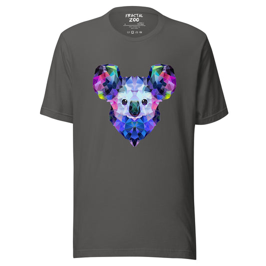 Fractal Koala Unisex t-shirt | Artistic Expression Meets Comfort