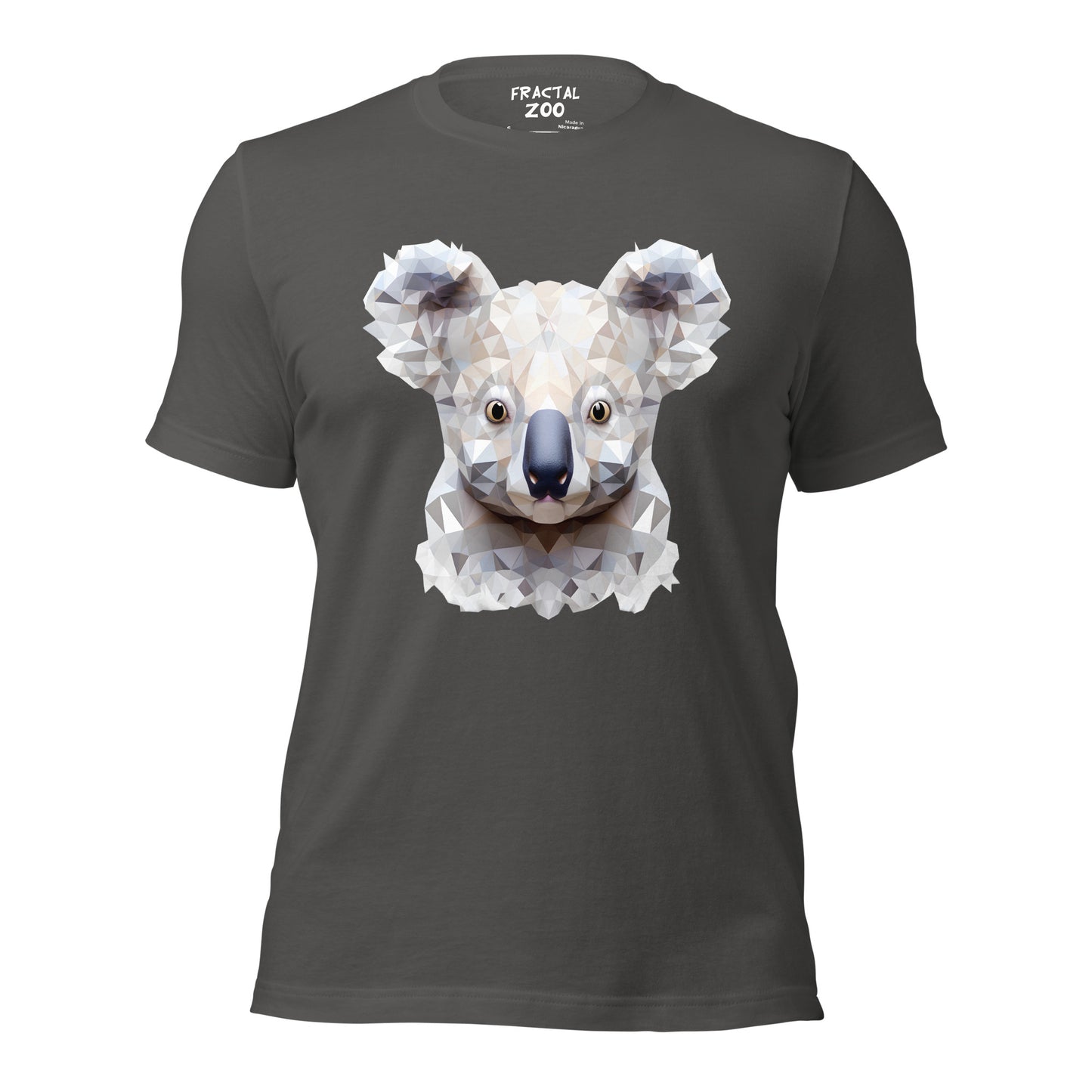 Geometric Koala Wonder Unisex t-shirt | Express Your Love for Koalas