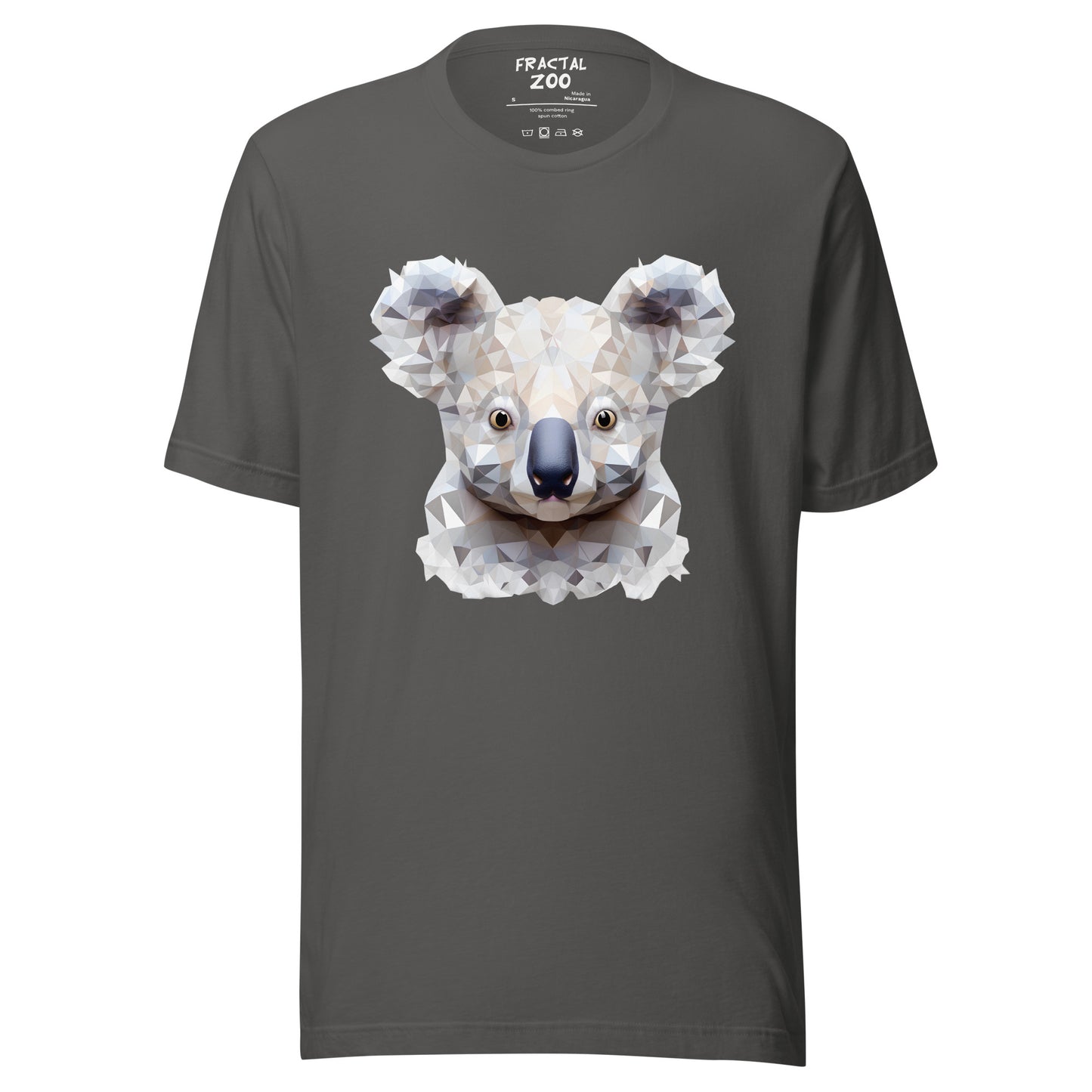 Geometric Koala Wonder Unisex t-shirt | Express Your Love for Koalas