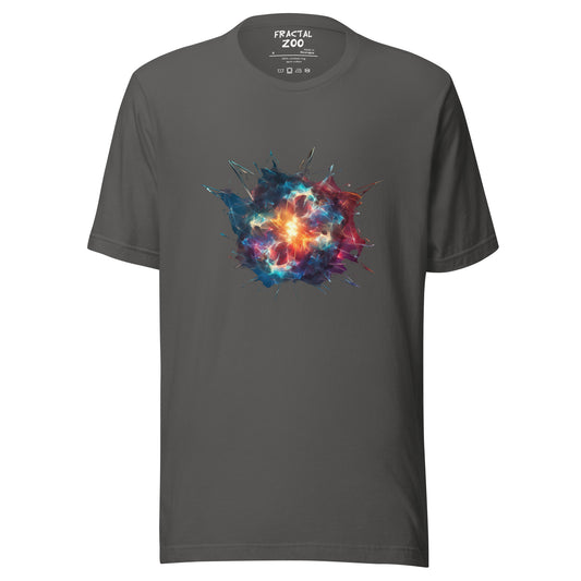 Captivate the Universe and Cosmic with Fractal Meteor T-Shirts