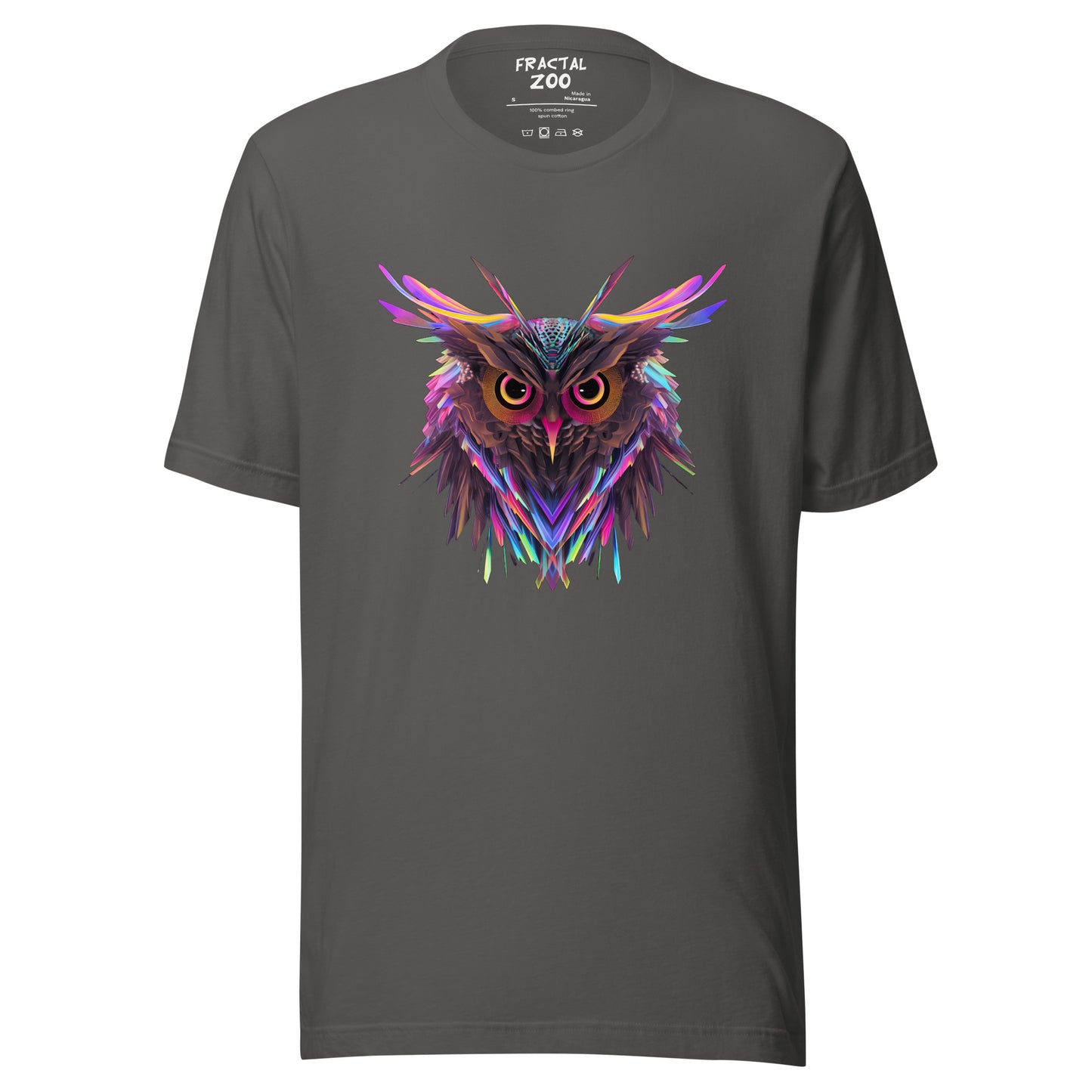 Psychedelic Owl Tee | Wearable Art for the Mind-Bending Experience