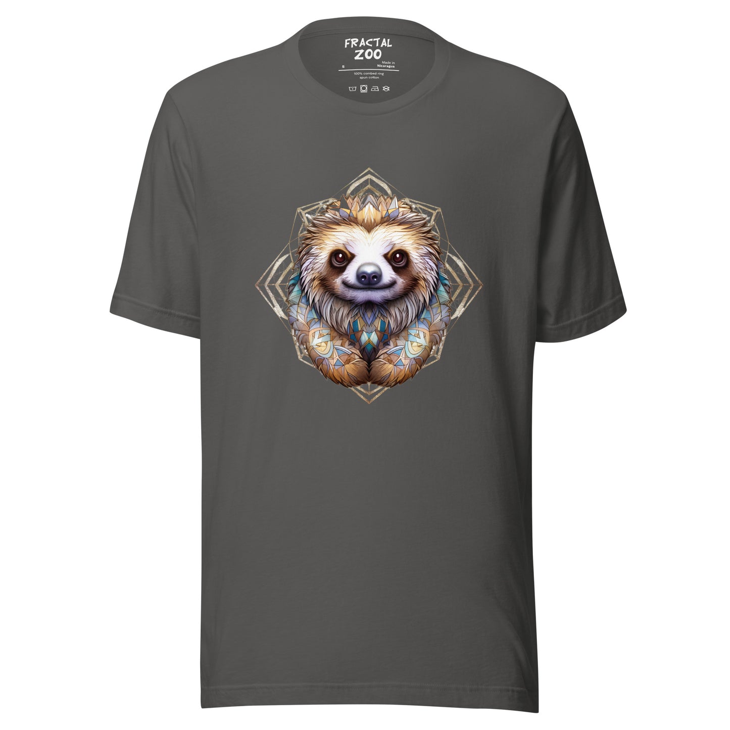 Slothful Serenity Unisex t-shirt | Slow Down with Art and Nature