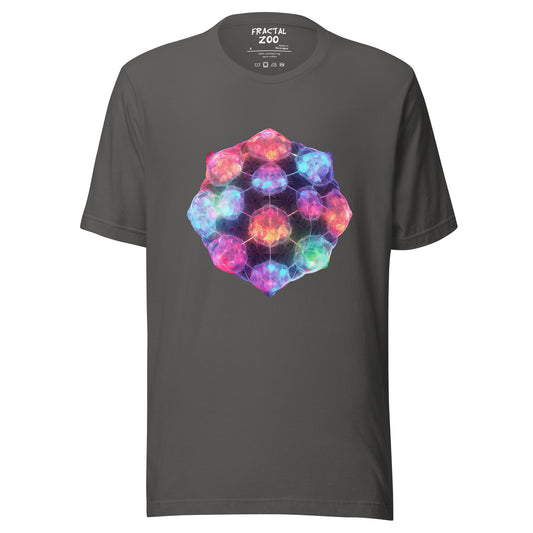 Immerse Yourself in Cosmic Splendor with the Rainbow Cosmos Unisex T-Shirt