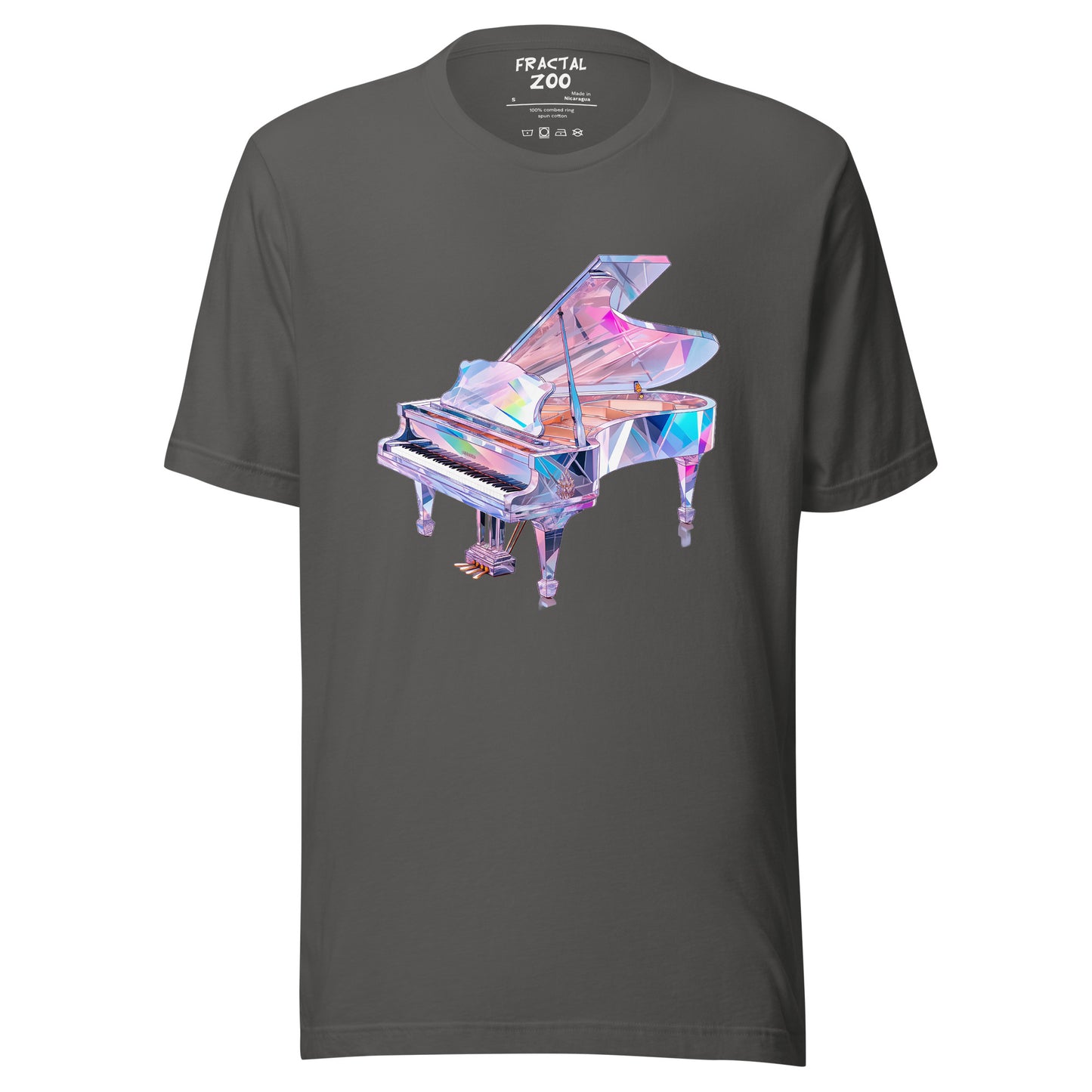 Experience the Melody of Life with Fractal Harmonics Tee | Where Music, Art, and Fashion Converge