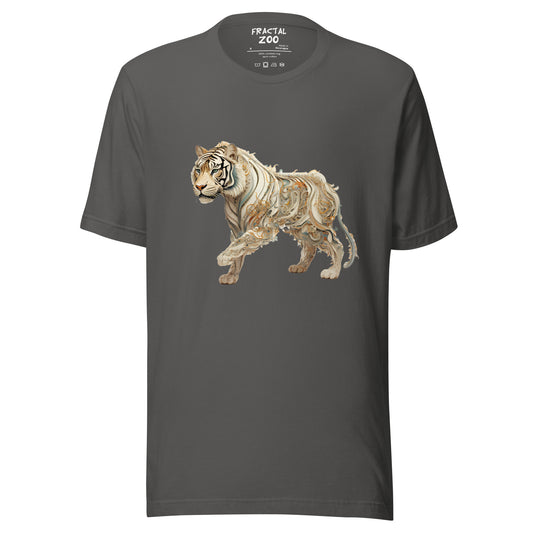 Tiger Techscape Tee | A Fusion of Elegance and Fierceness