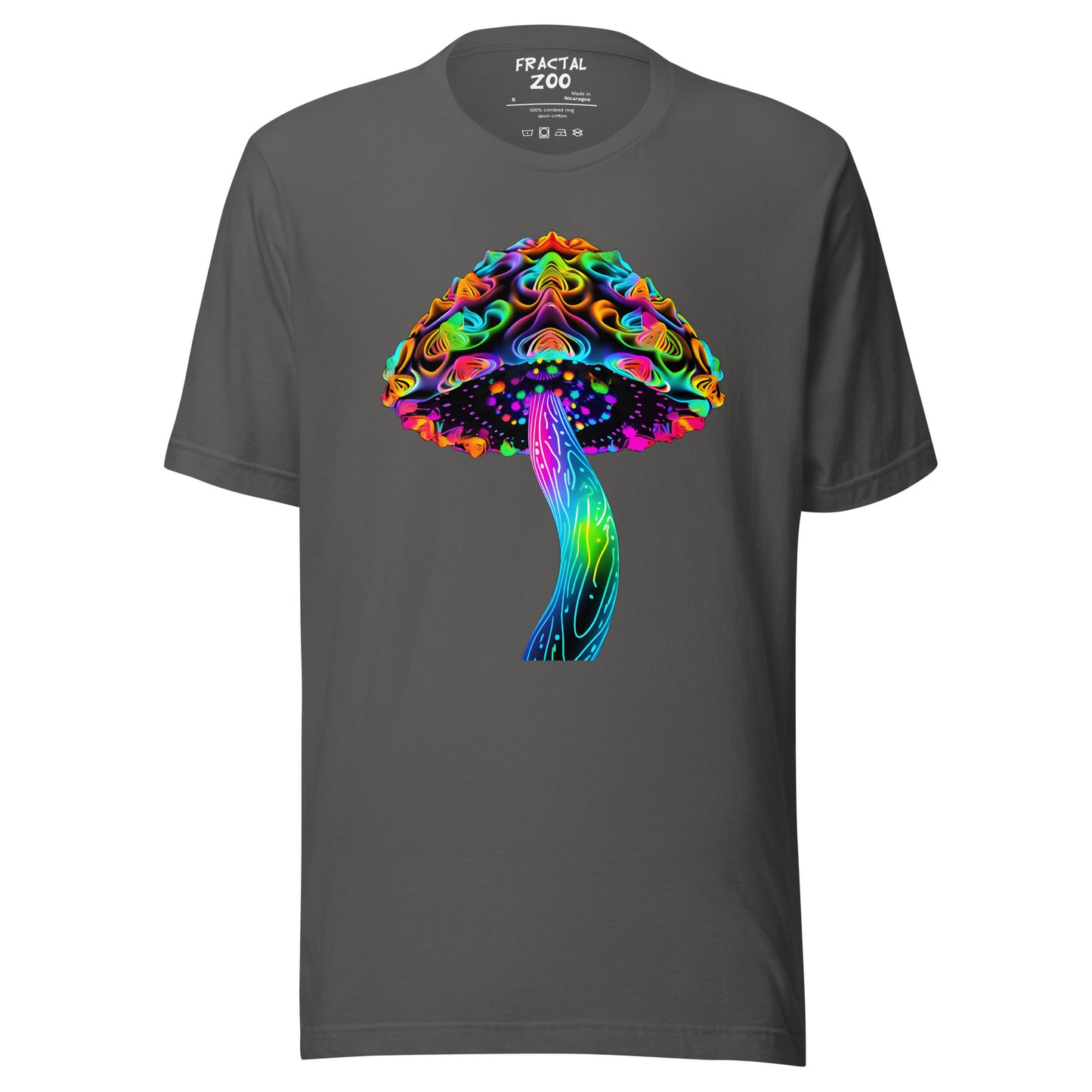 Psychedelic Fungi Fantasia - Enchanted Mushroom Rave T-Shirt Unisex t-shirt