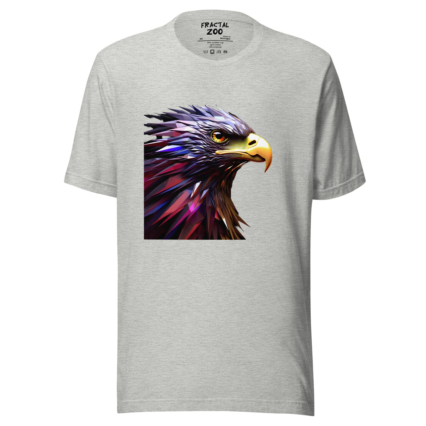 Geometric Fractal Eagle Unisex t-shirt | Art and Wildlife Lovers | Gift for Him