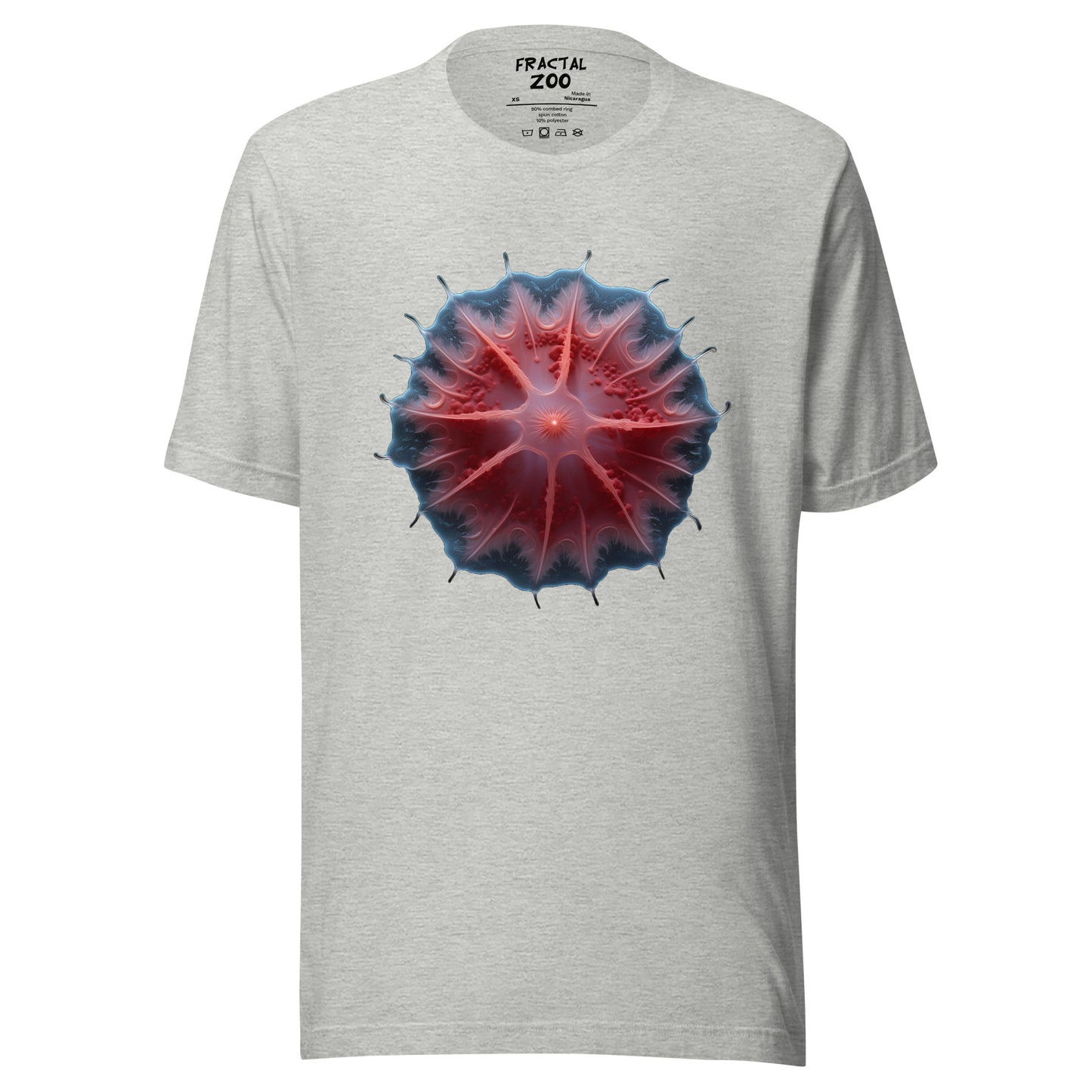 Fractal Enigma Dinoflagellate  Unisex T-Shirt | Explore Mesmerizing Art & Science Fusion