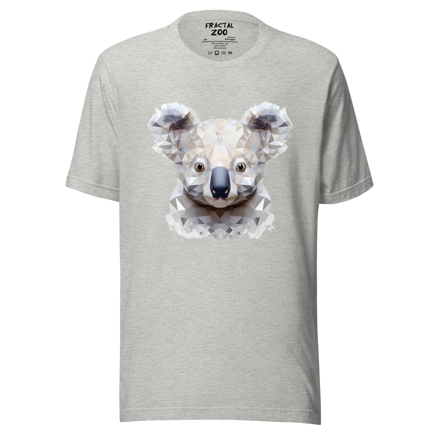 Geometric Koala Wonder Unisex t-shirt | Express Your Love for Koalas